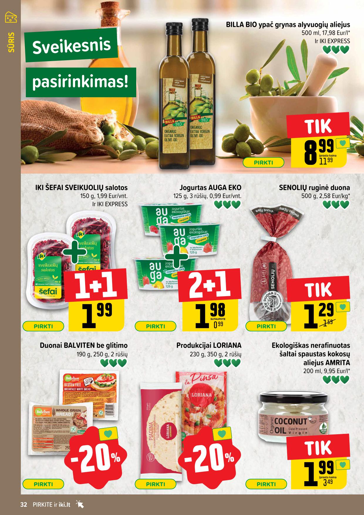 Naujausias IKI kaininis katalogas 2025.02.24 - 2025.03.02