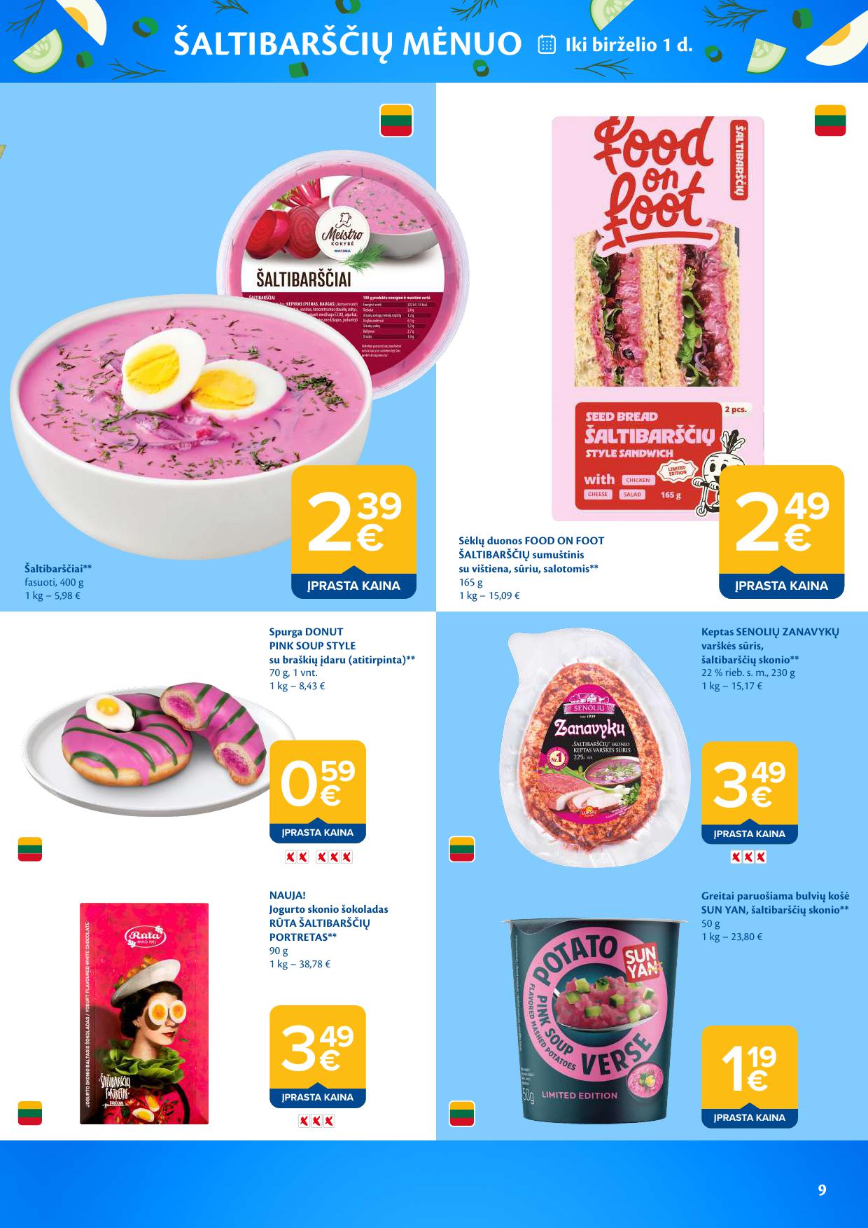 MAXIMA katalogas "ŠALTIBARŠČIŲ MĖNUO" 2026.04.21 - 2026.06.01