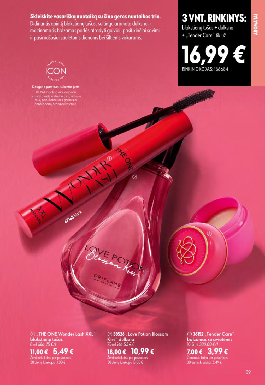 Naujas ORIFLAME  katalogas galioja 2026.08.05 - 2026.08.25