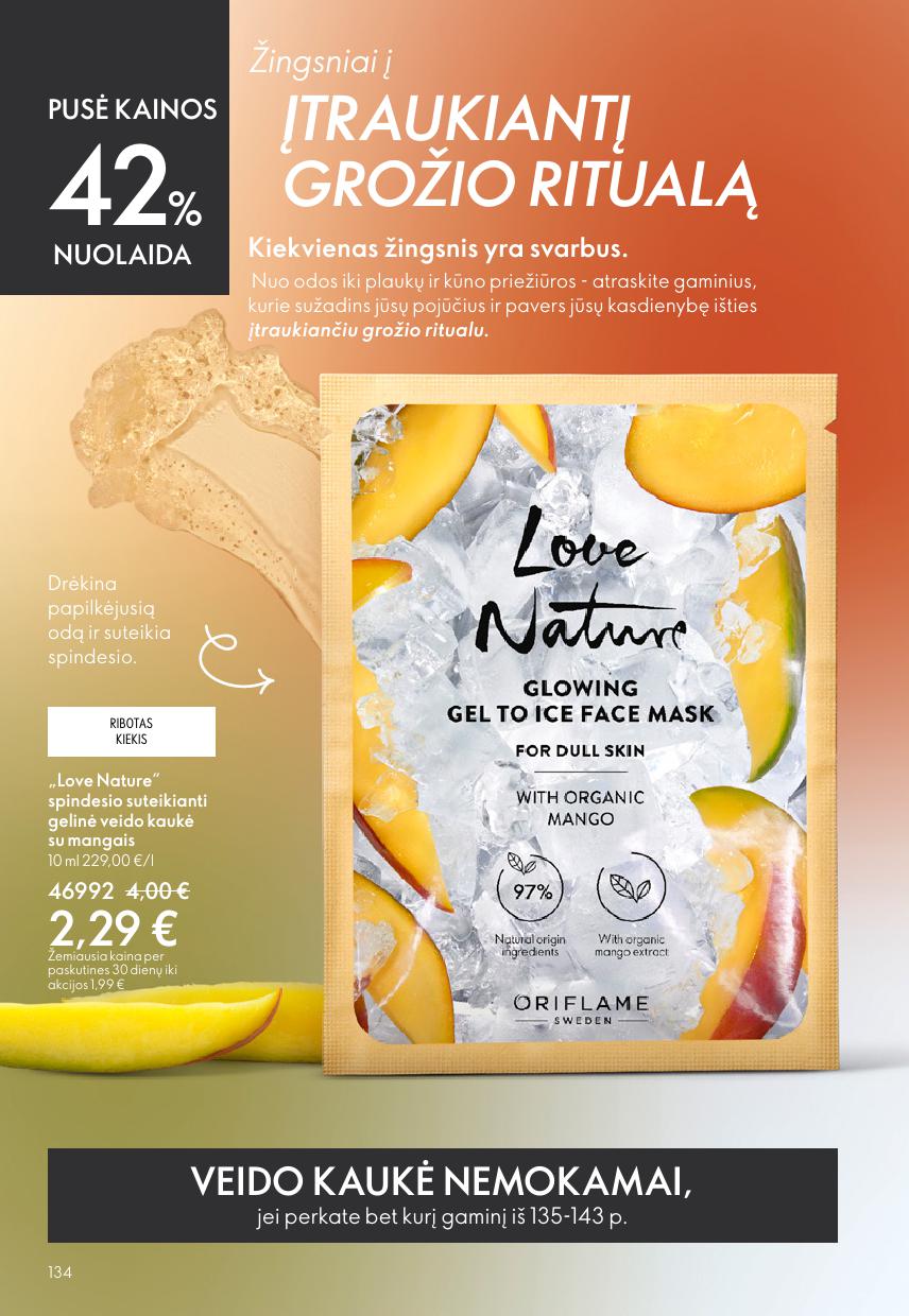 Naujas ORIFLAME katalogas galioja 2026.04.22 - 2026.05.12