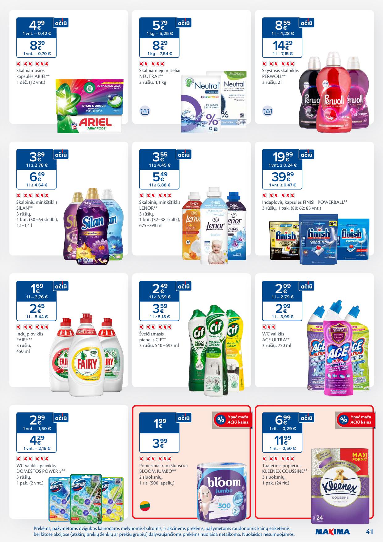 Naujausias MAXIMA kaininis katalogas 2026.02.24 - 2026.03.02
