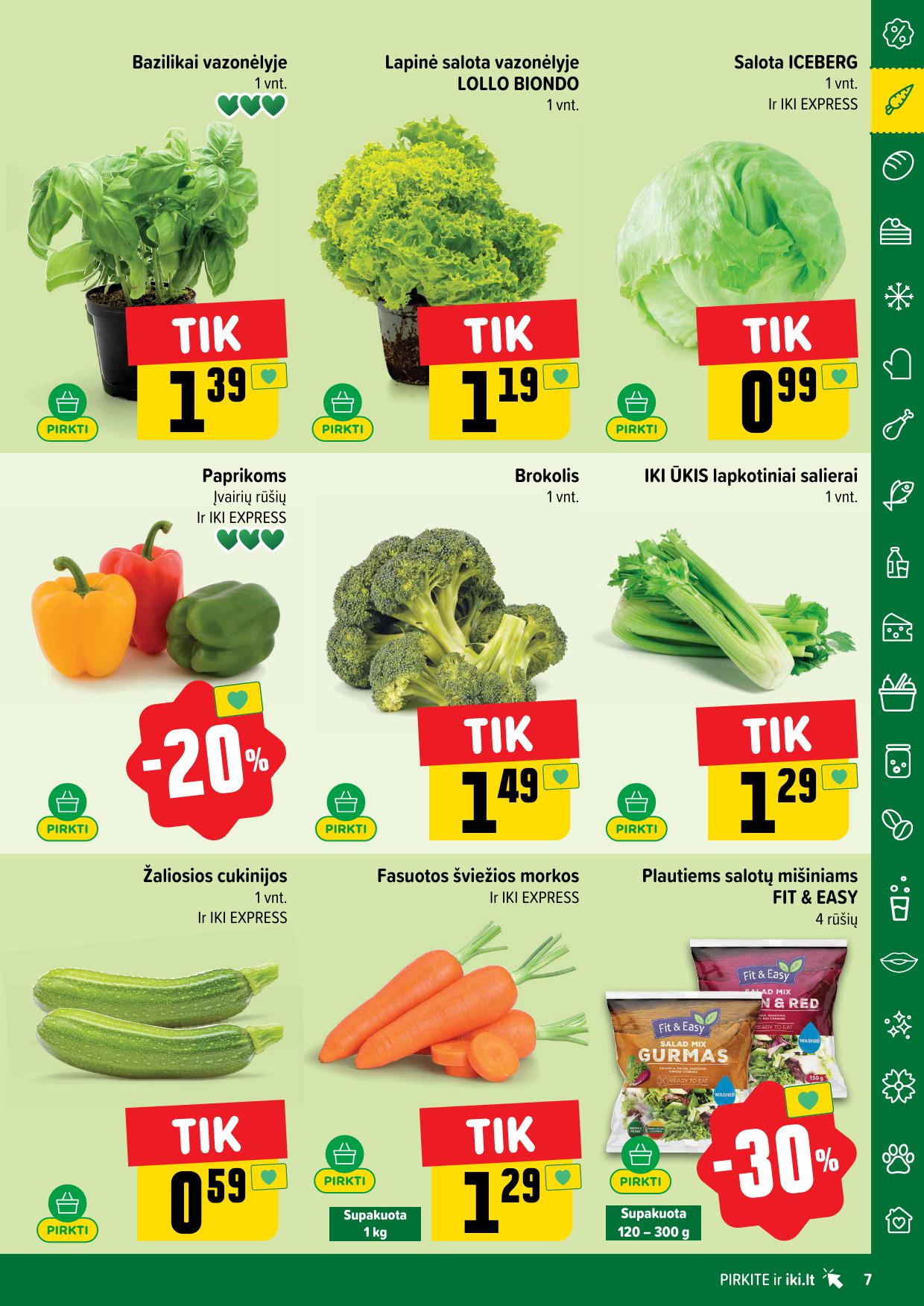 IKI SAVAITĖLĖ akcijų ir nuolaidų leidinys Nr.28 2025.07.07 - 2025.07.13