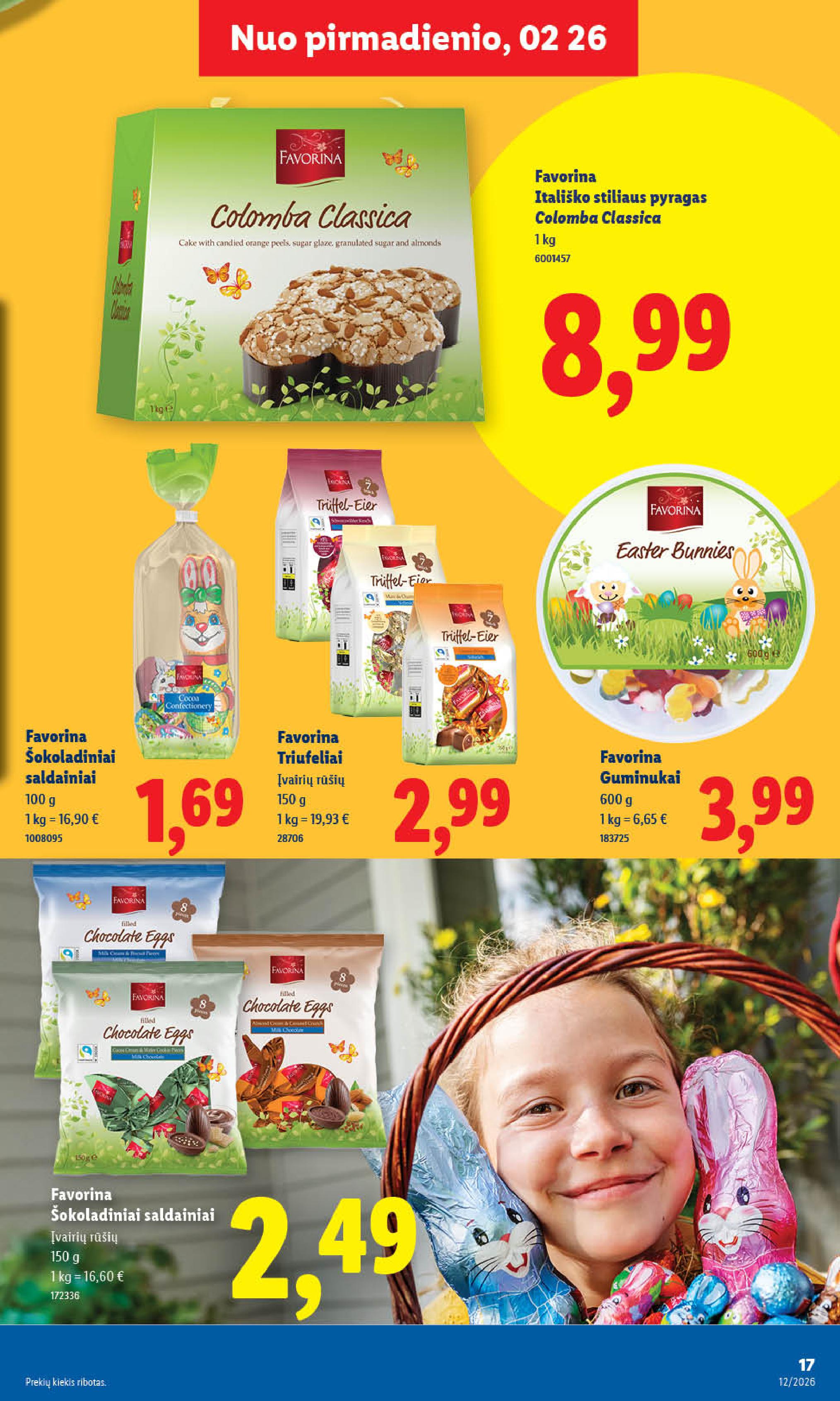 Naujausias LIDL kaininis katalogas 2026.03.16 - 2026.03.22