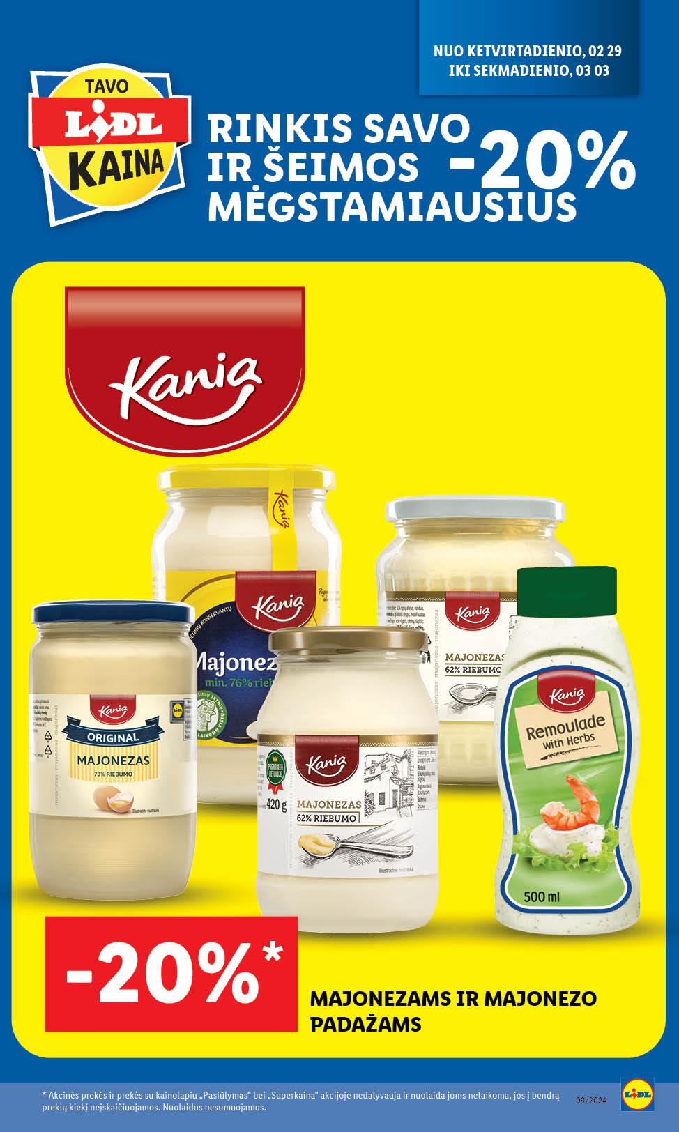 Naujausias LIDL kaininis katalogas 2024.02.26 - 2024.03.03