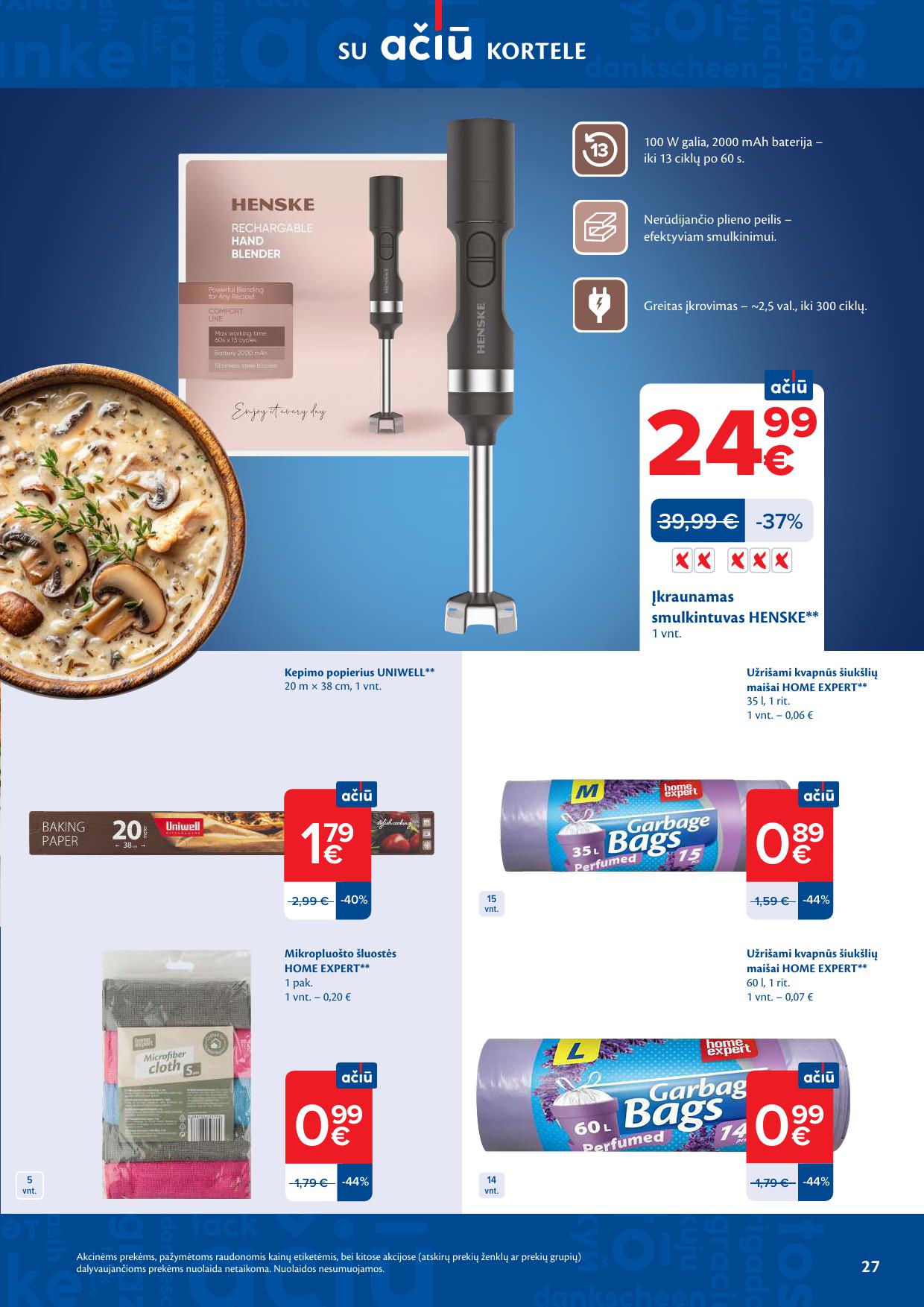 Naujausias MAXIMA kaininis katalogas 2026.03.17 - 2026.03.23