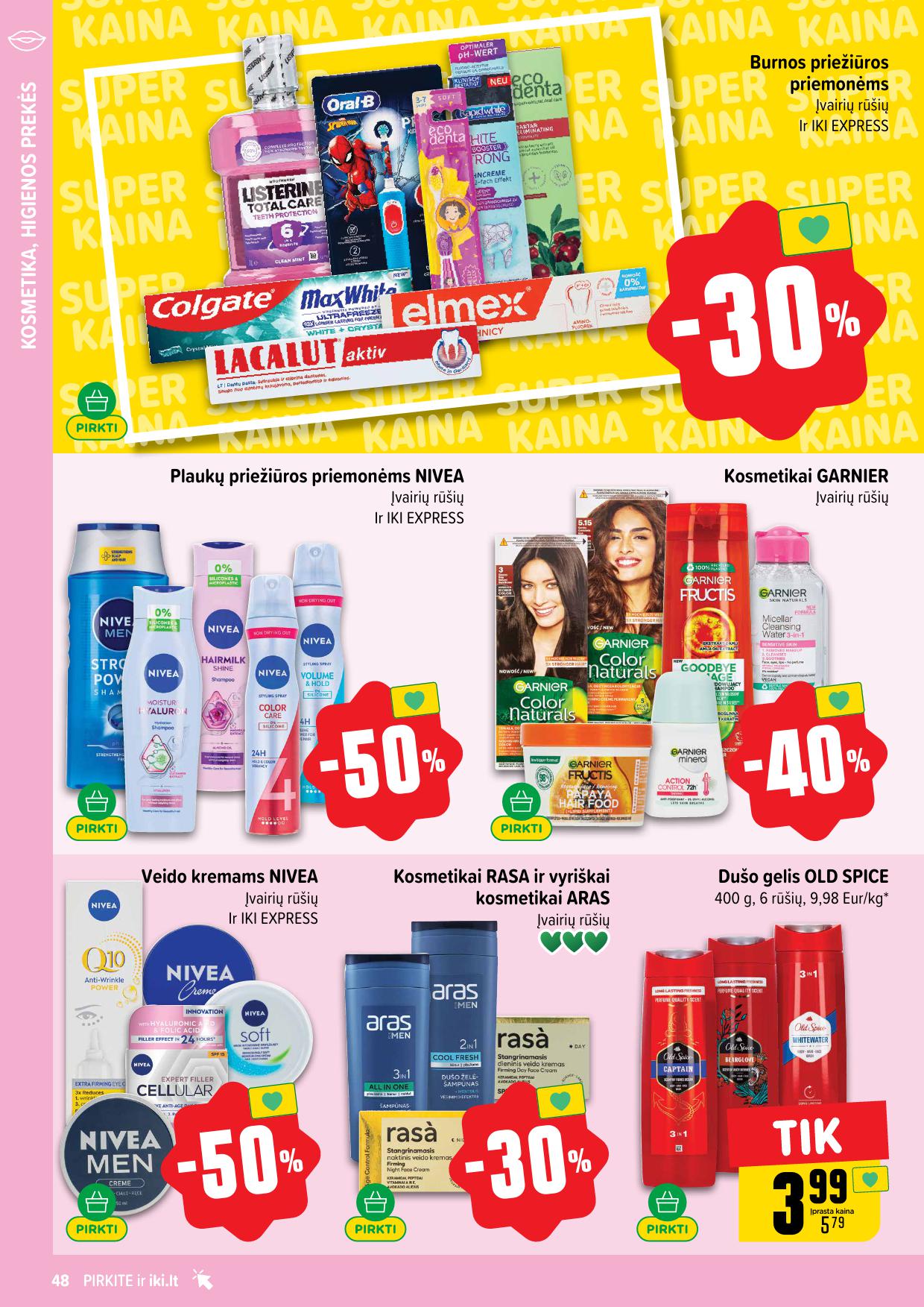 Naujausias IKI kaininis katalogas 2026.01.26 - 2026.02.01
