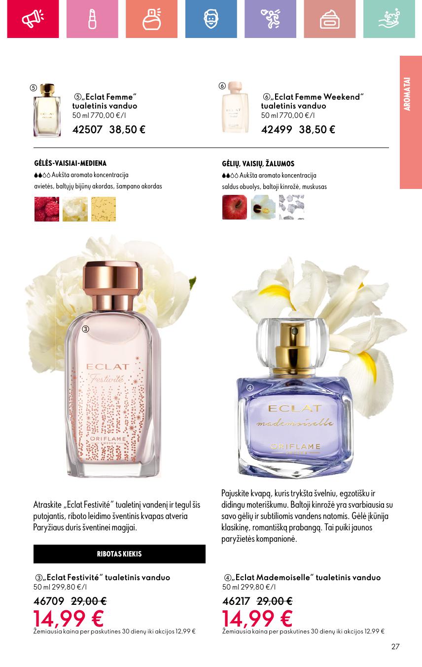 Naujas ORIFLAME katalogas galioja 2025.04.30 - 2025.05.10