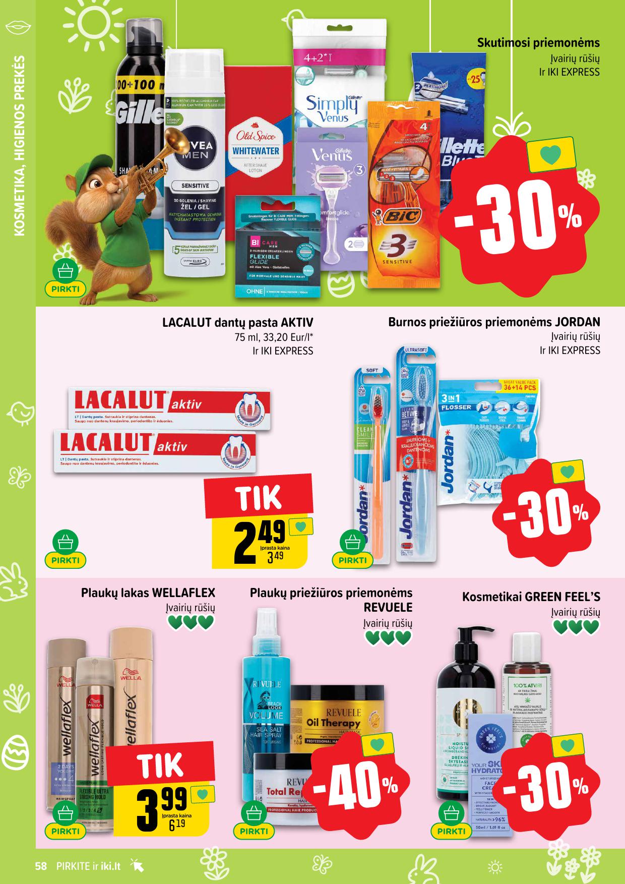 Naujausias IKI kaininis katalogas 2026.03.30 - 2026.04.04