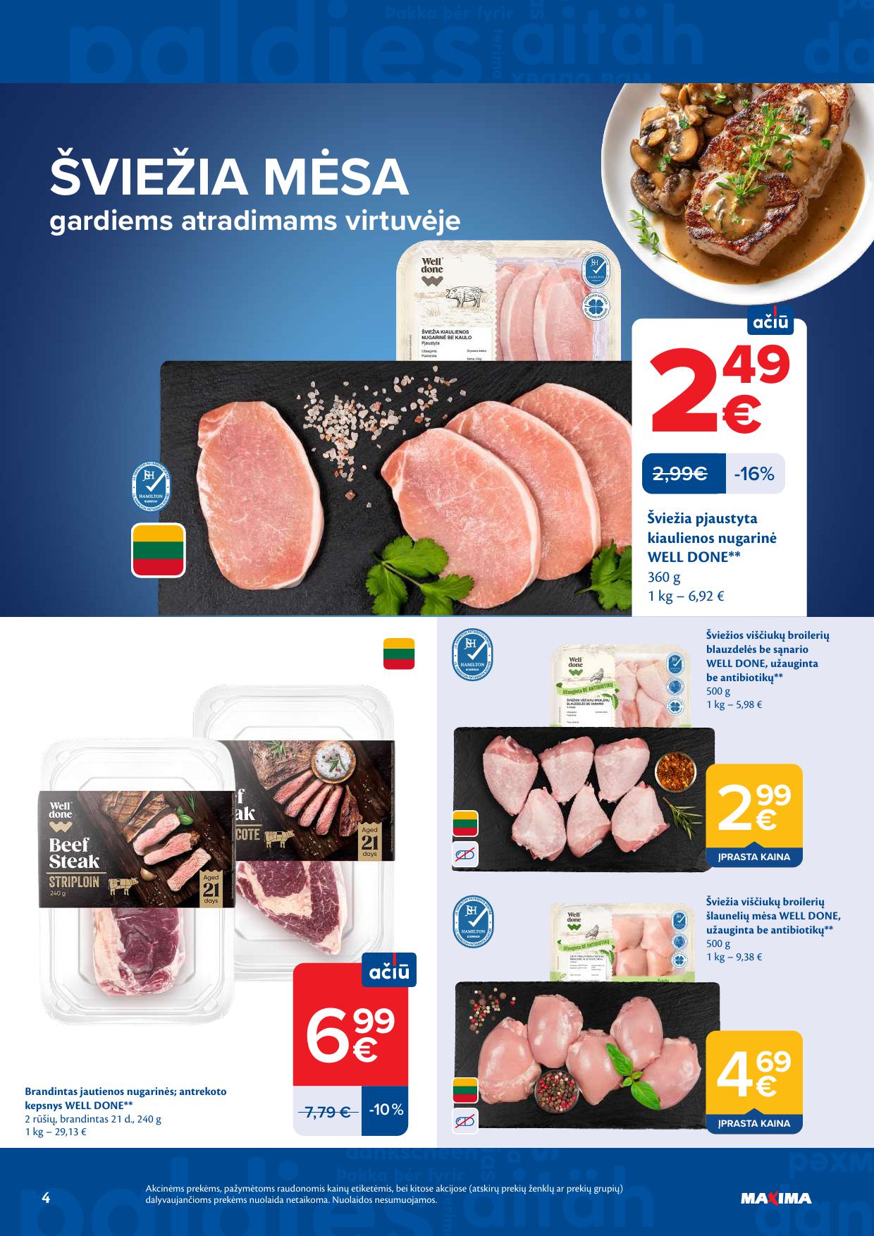 MAXIMA akcijų ir nuolaidų leidinys Nr.17 2026.04.21 - 2026.04.27