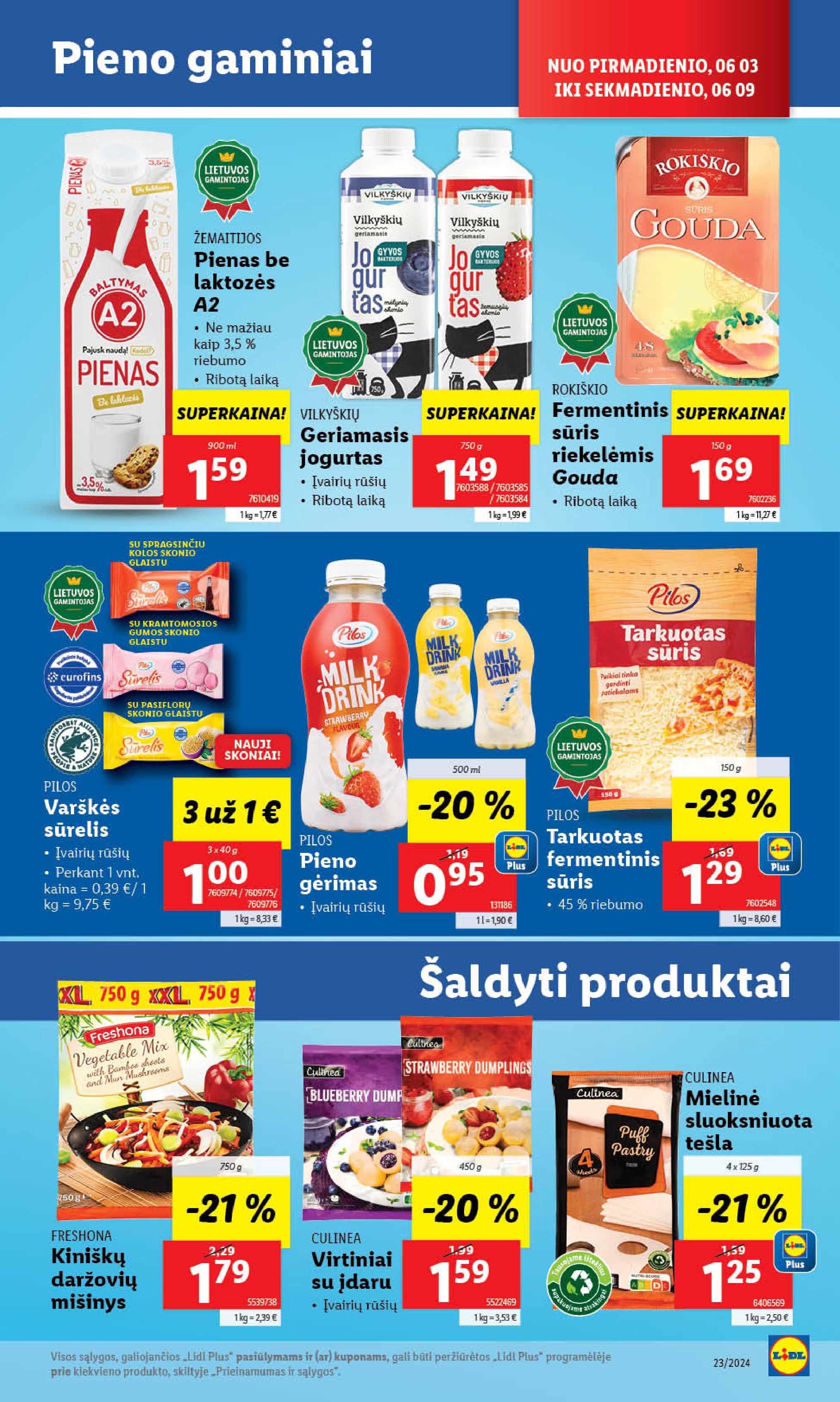 Naujausias LIDL kaininis katalogas 2024.06.03 - 2024.06.09