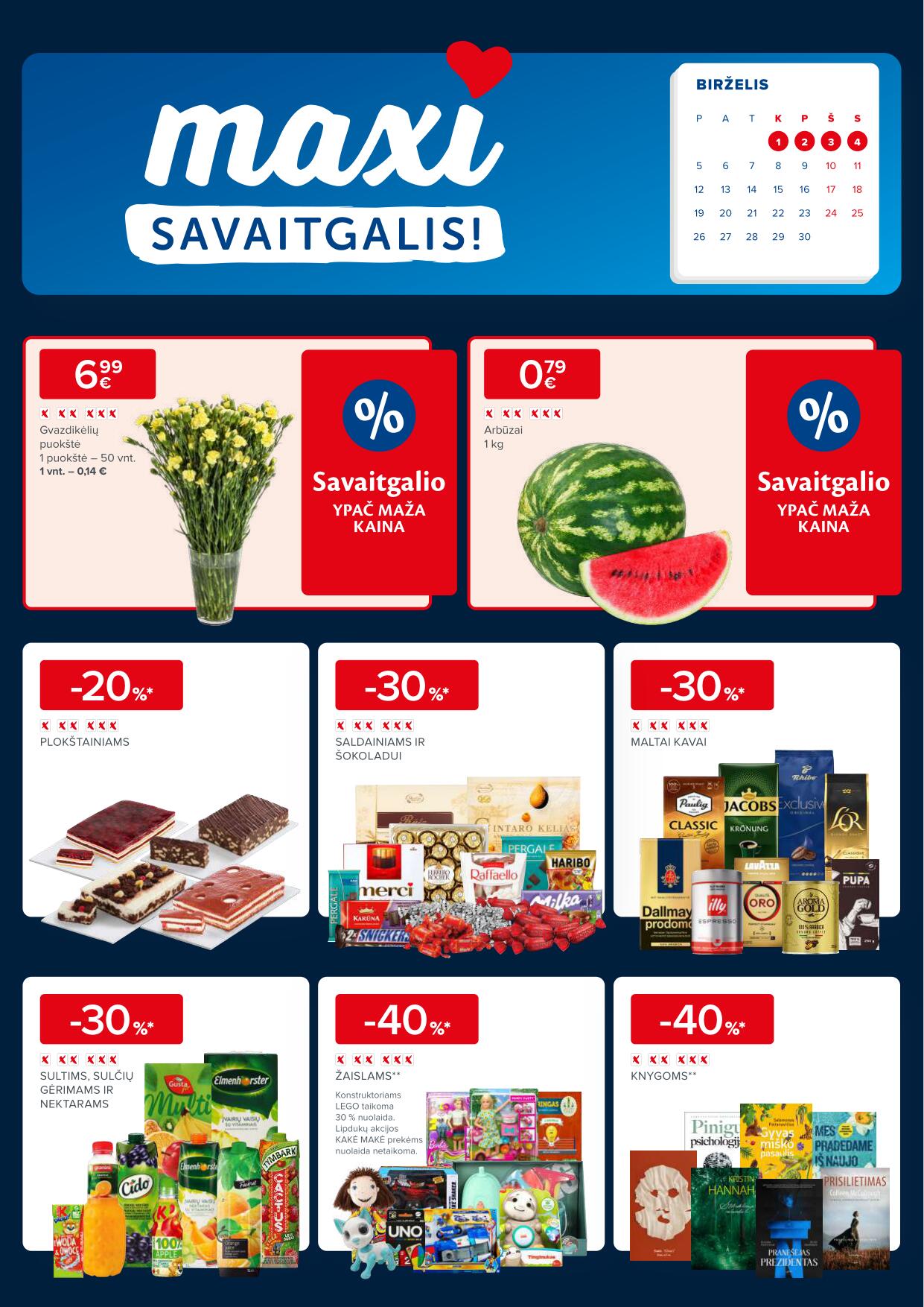 Naujausias MAXIMA kaininis katalogas 2023.05.30 - 2023.06.05(pasibaigęs)
