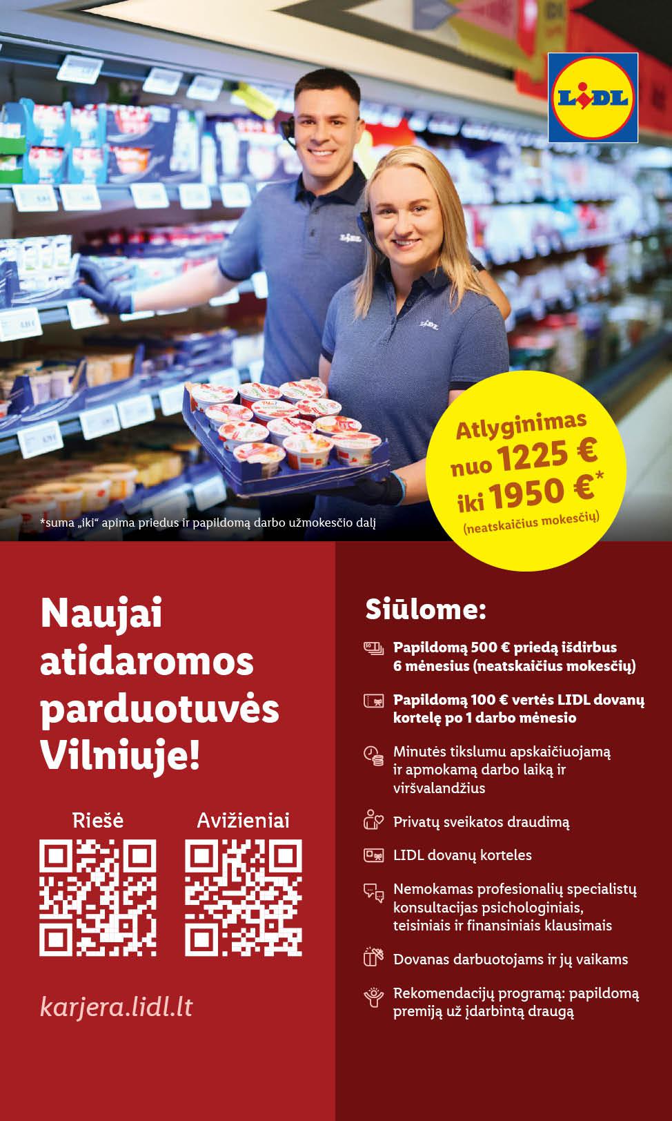 Naujausias LIDL kaininis katalogas 2024.10.28 - 2024.11.03