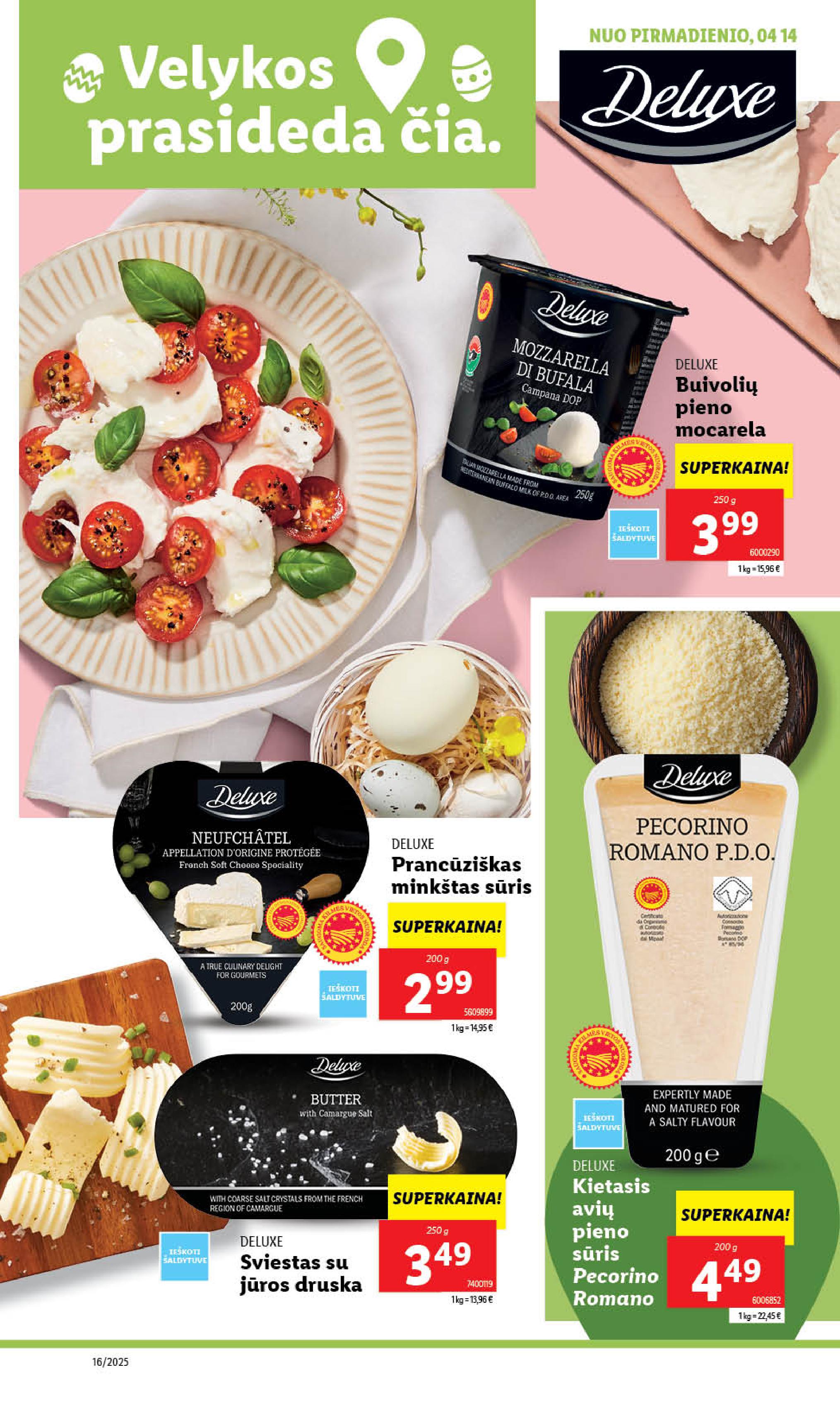 Naujausias LIDL kaininis katalogas 2025.04.14 - 2025.04.19