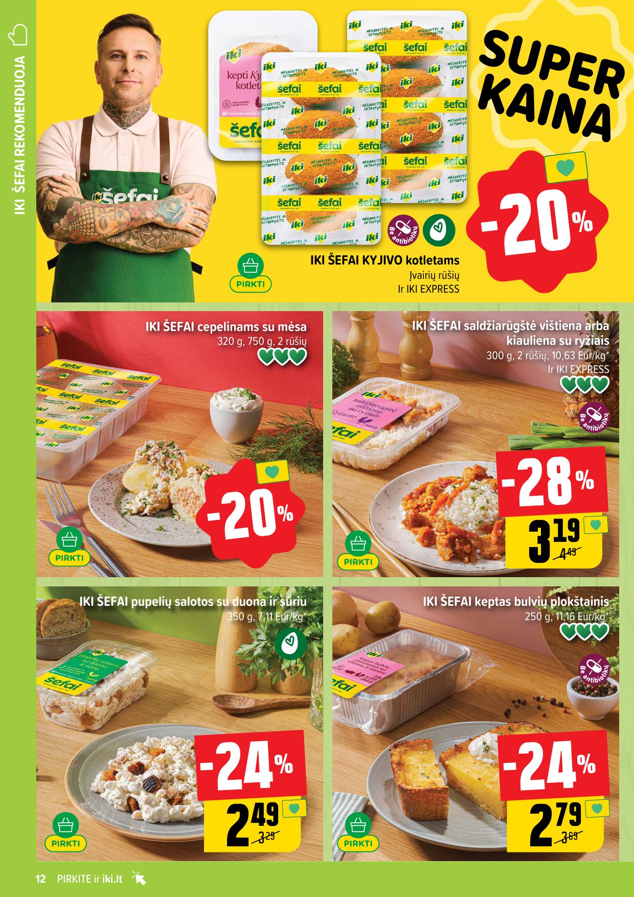 IKI SAVAITĖLĖ akcijų ir nuolaidų leidinys Nr.32 2025.08.04 - 2025.08.10