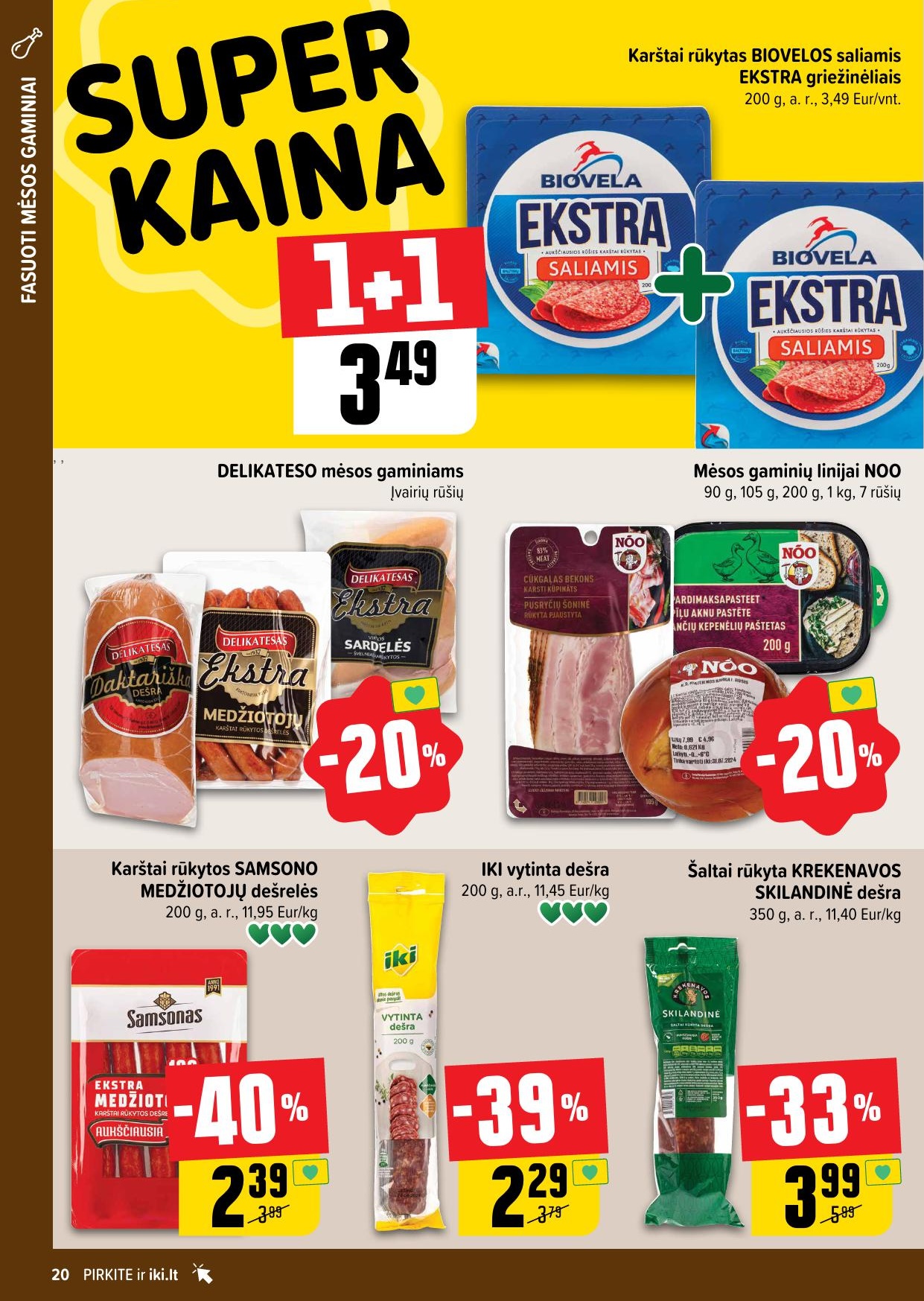 Naujausias IKI kaininis katalogas 2024.07.22 - 2024.07.28