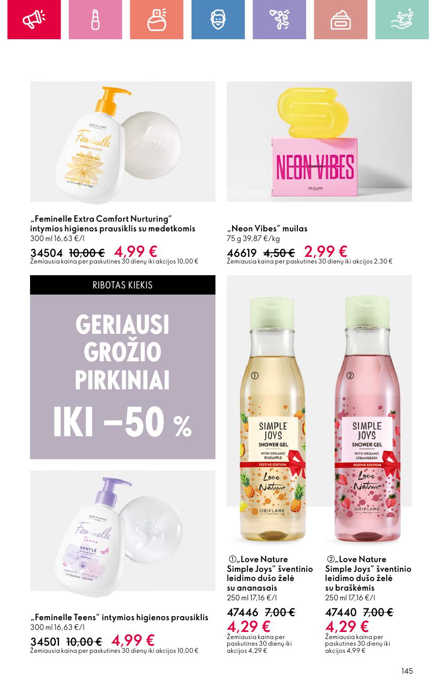 Naujas ORIFLAME katalogas galioja 2025.05.11 - 2025.05.31