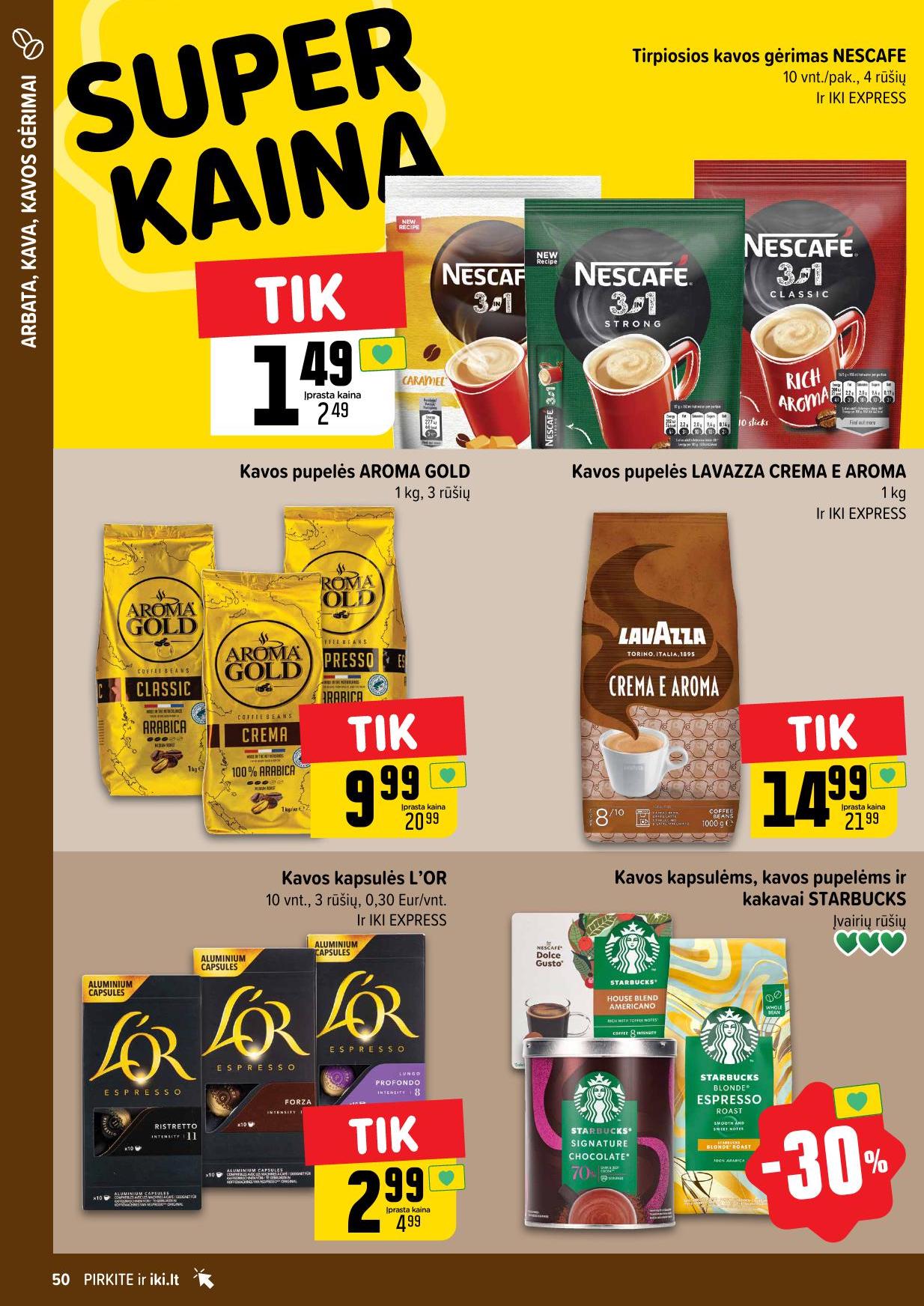 Naujausias IKI kaininis katalogas 2024.04.15 - 2024.04.21