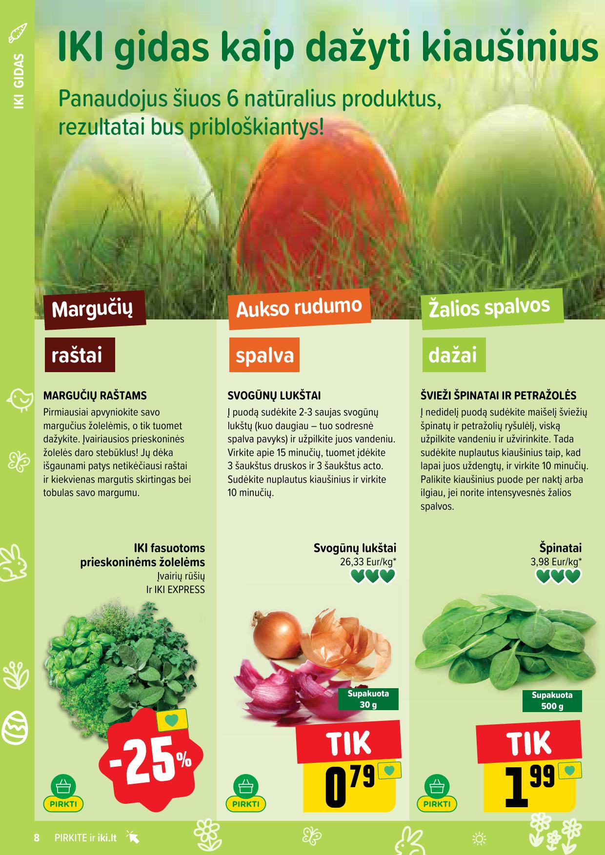 Naujausias IKI kaininis katalogas 2026.03.30 - 2026.04.04