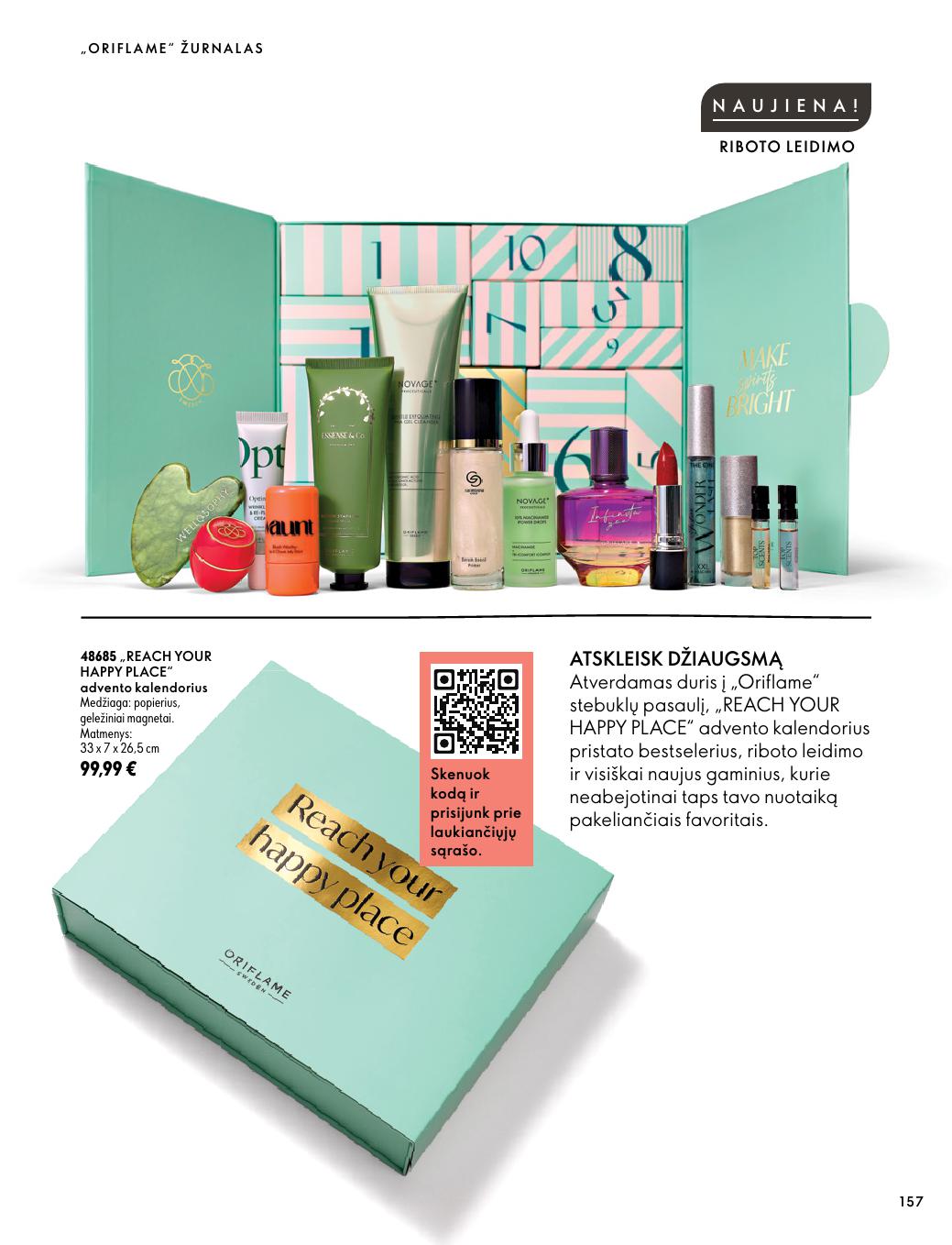 Naujas ORIFLAME katalogas galioja 2026.10.07 - 2026.11.17