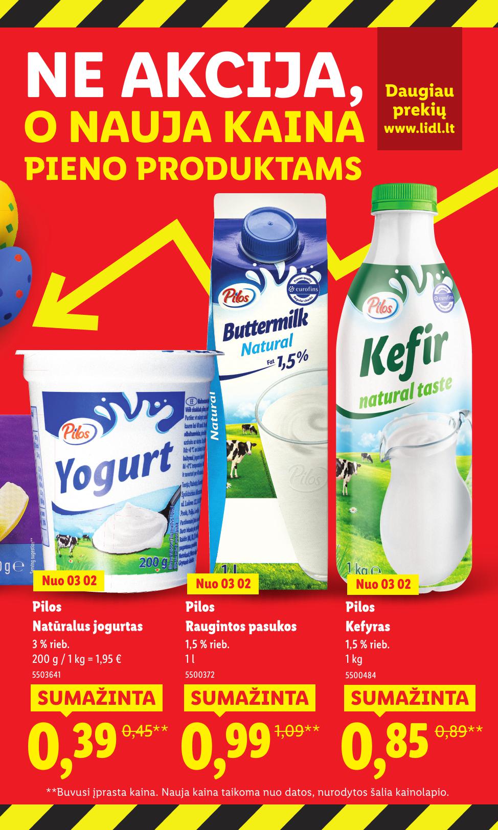 LIDL katalogas "Didysis kainų mažinimas"