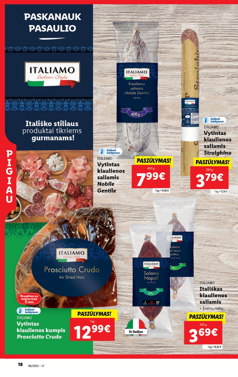 Naujausias LIDL kaininis katalogas 2023.02.06 - 2023.02.12