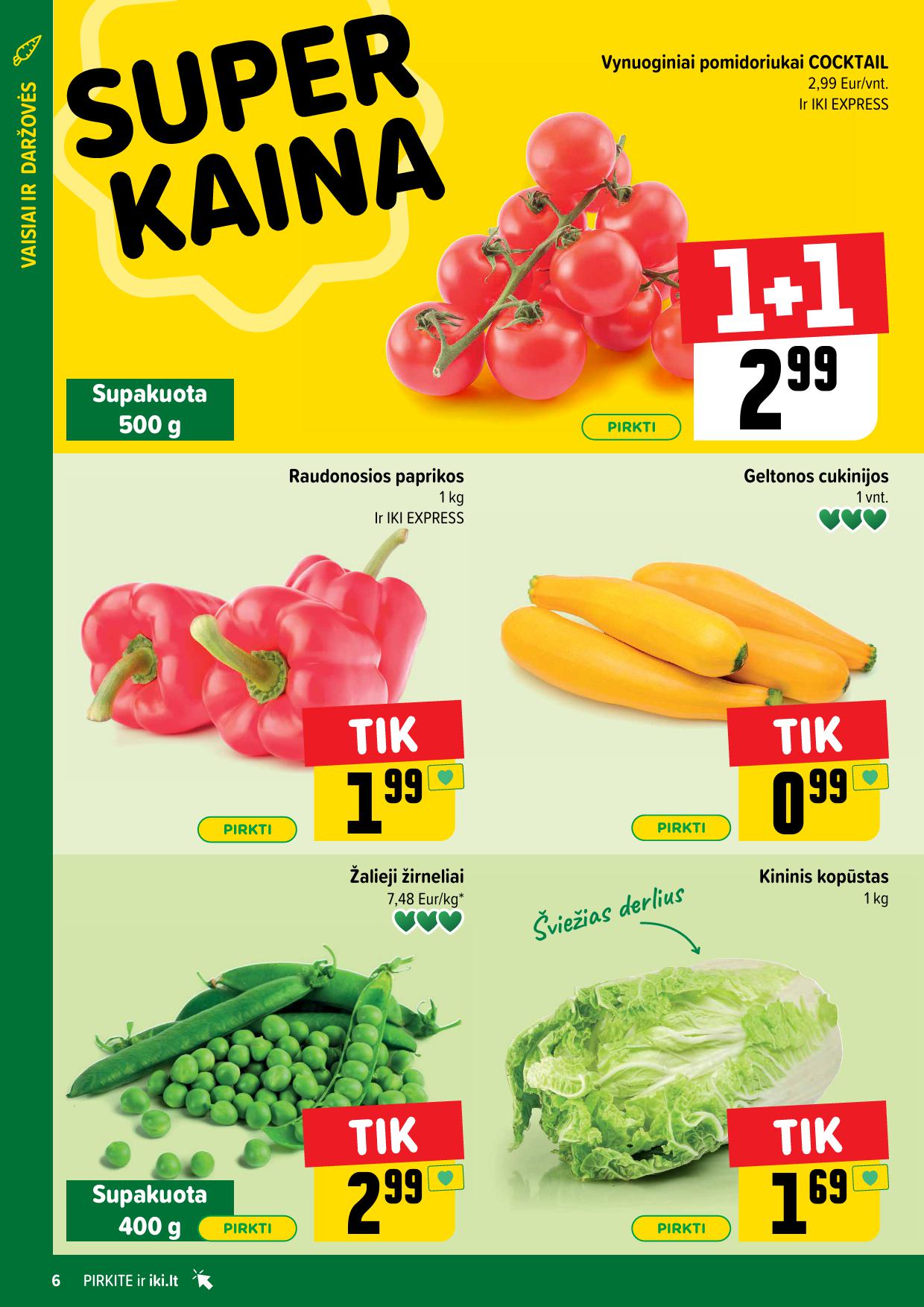 Naujausias IKI kaininis katalogas 2025.05.05 - 2025.05.11