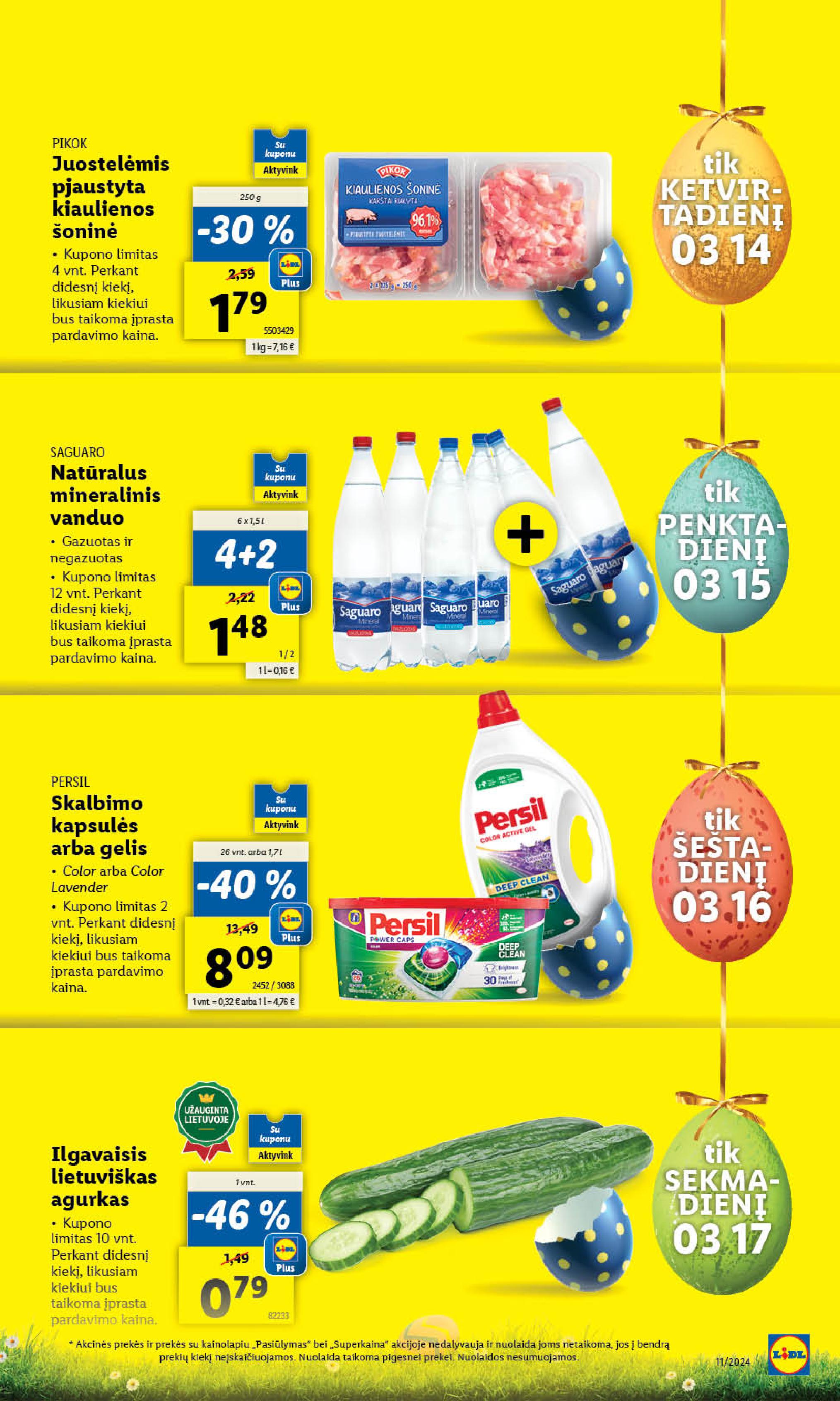 Naujausias LIDL kaininis katalogas 2024.03.11 - 2024.03.17