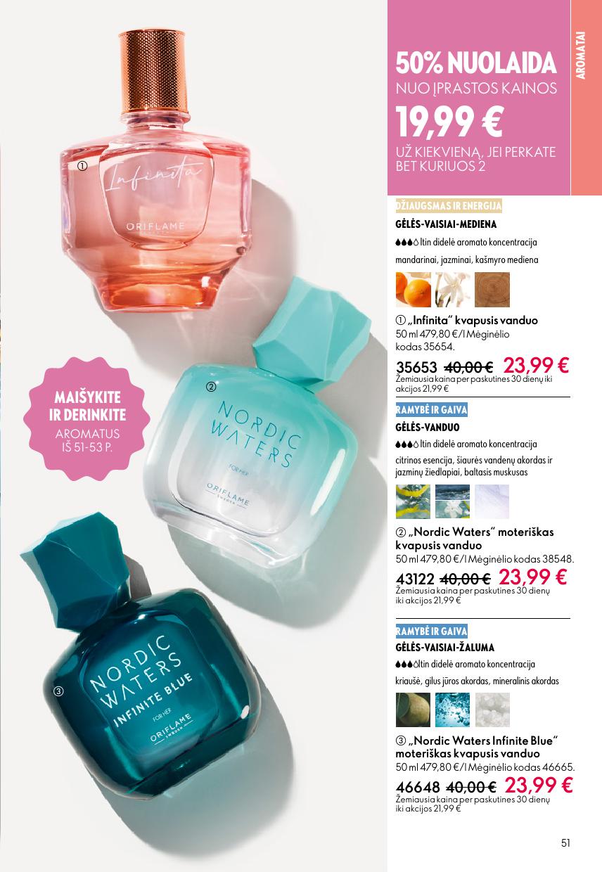 ORIFLAME katalogas galioja 2026.05.13 - 2026.06.02