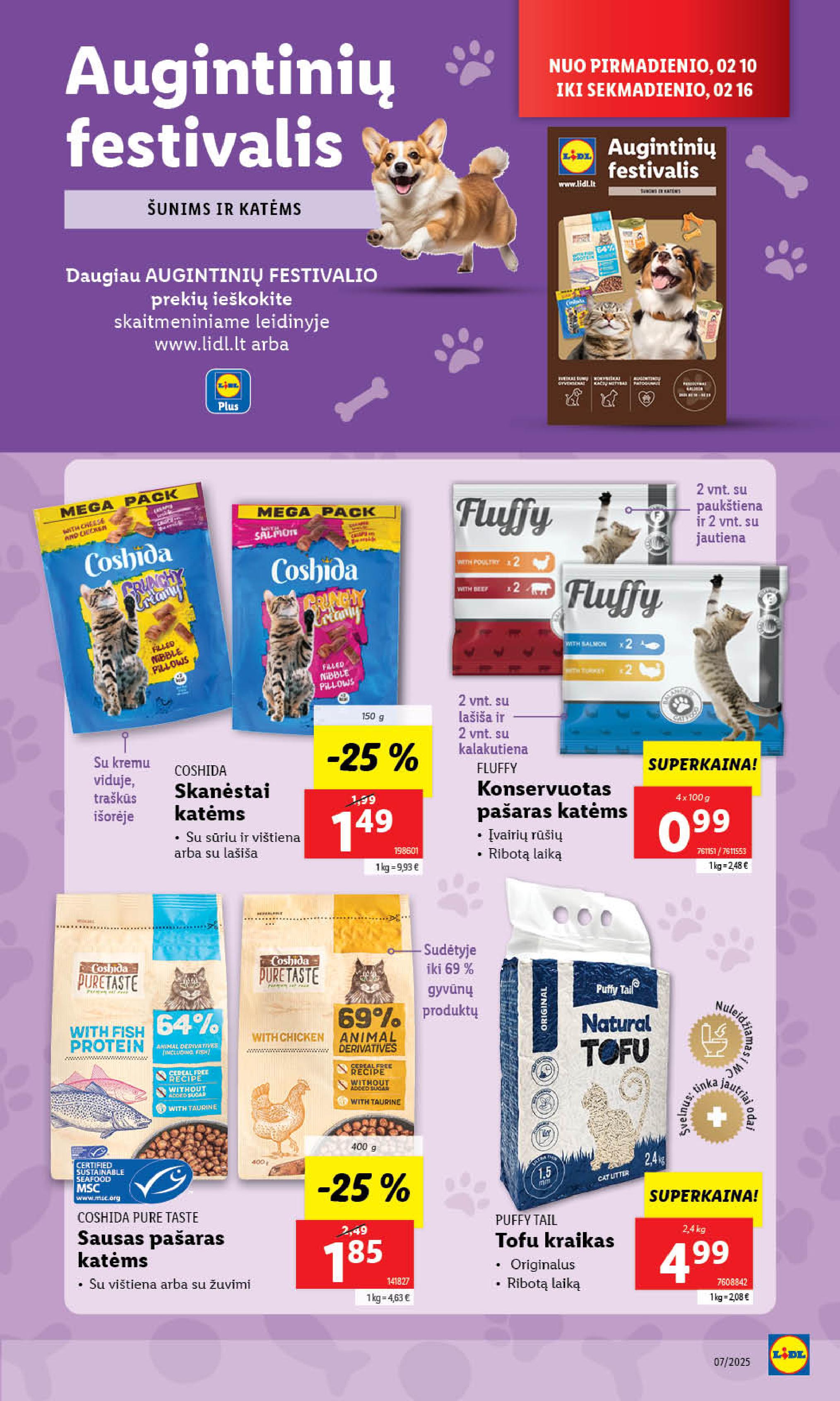 Naujausias LIDL kaininis katalogas 2025.02.10 - 2025.02.16