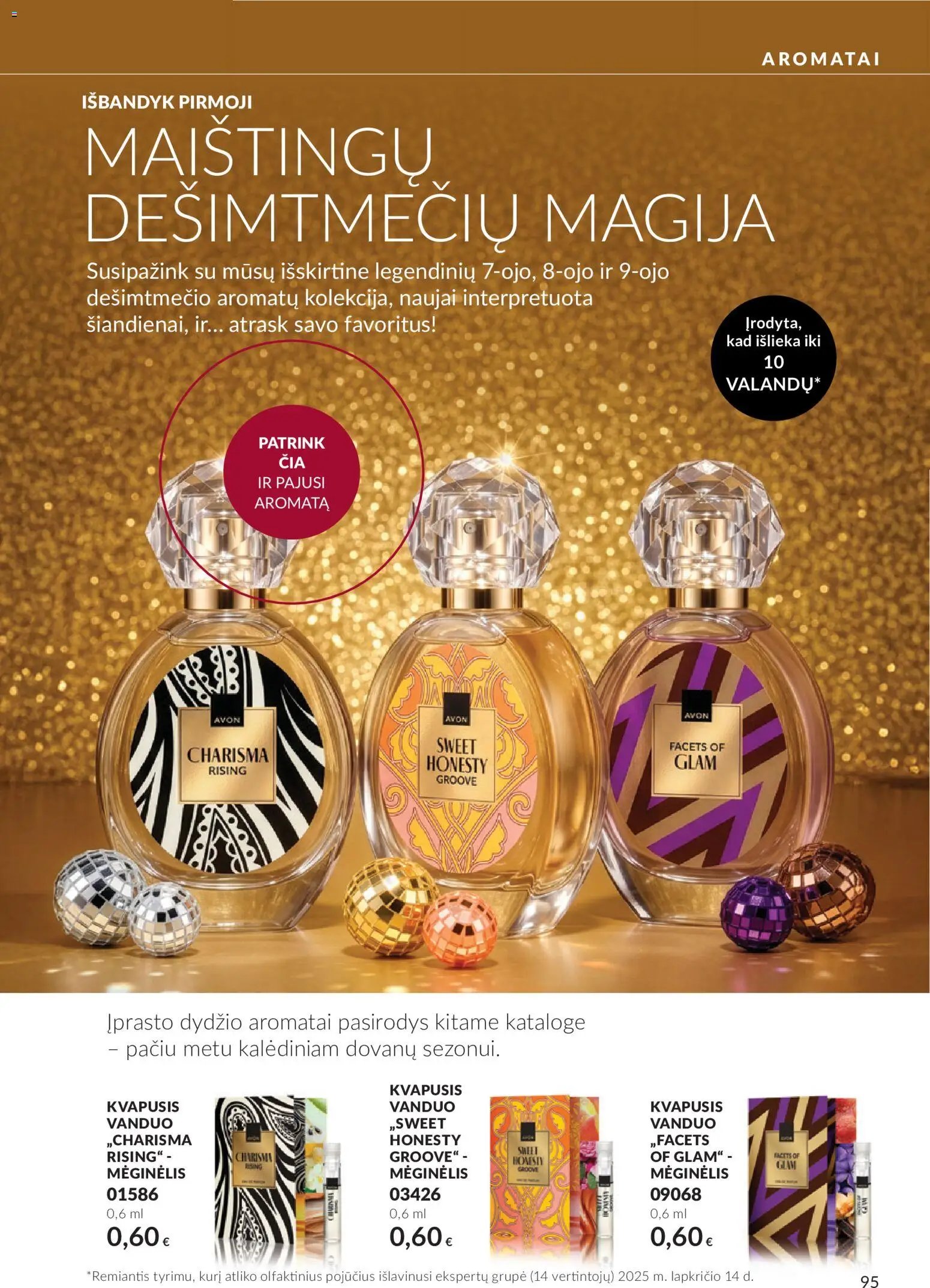 AVON katalogas galioja 2026.10.01 - 2026.10.31