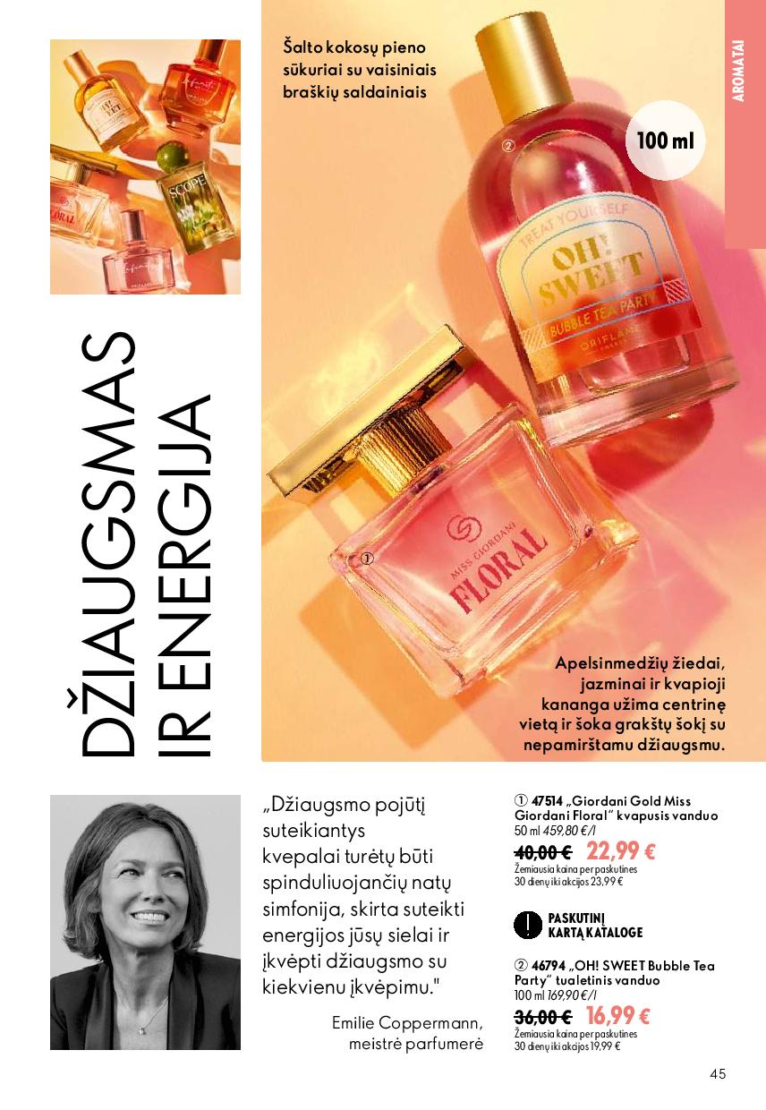 ORIFLAME  katalogas galioja 2026.08.26 - 2026.09.15