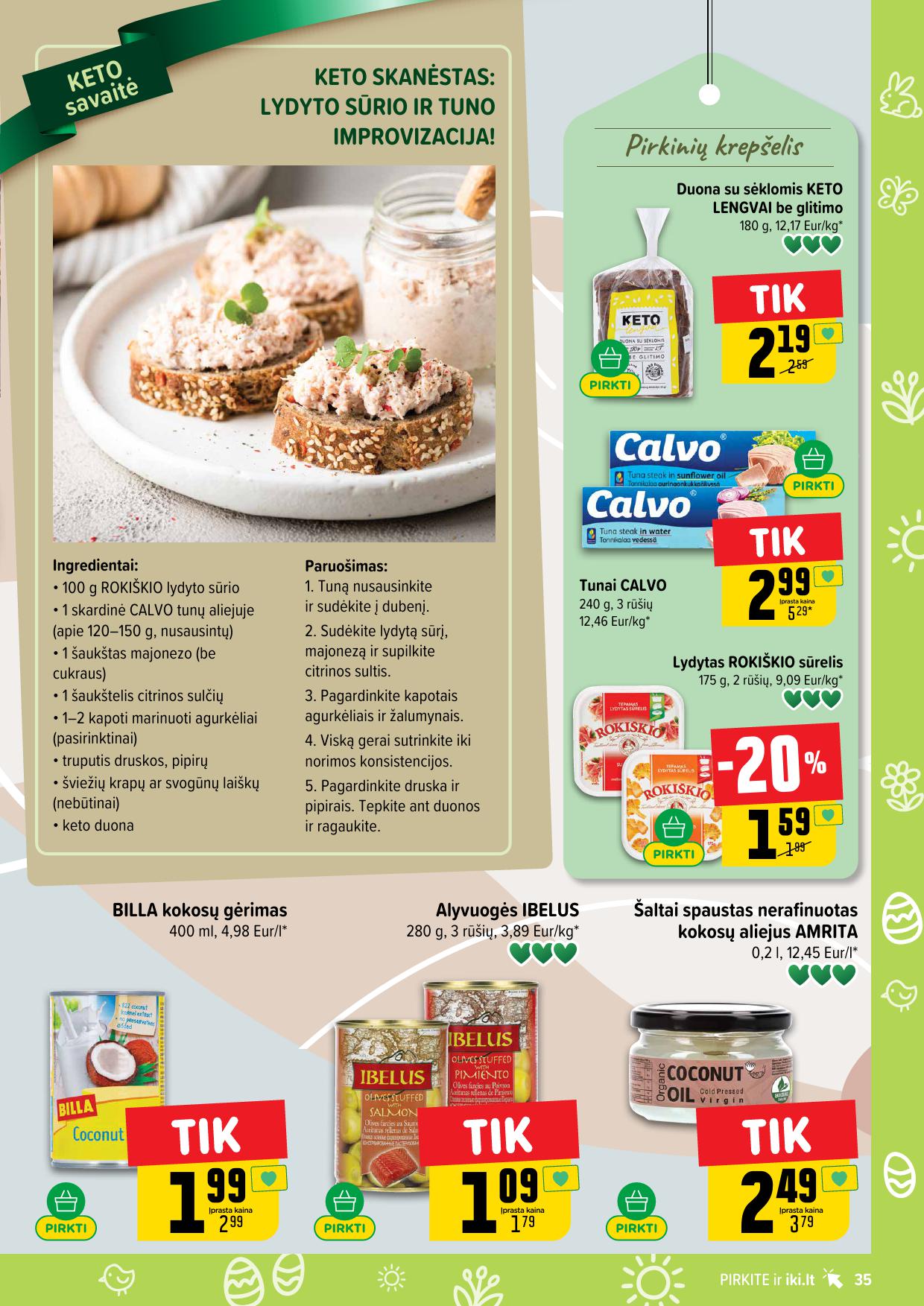 Naujausias IKI kaininis katalogas 2026.03.23 - 2026.03.29