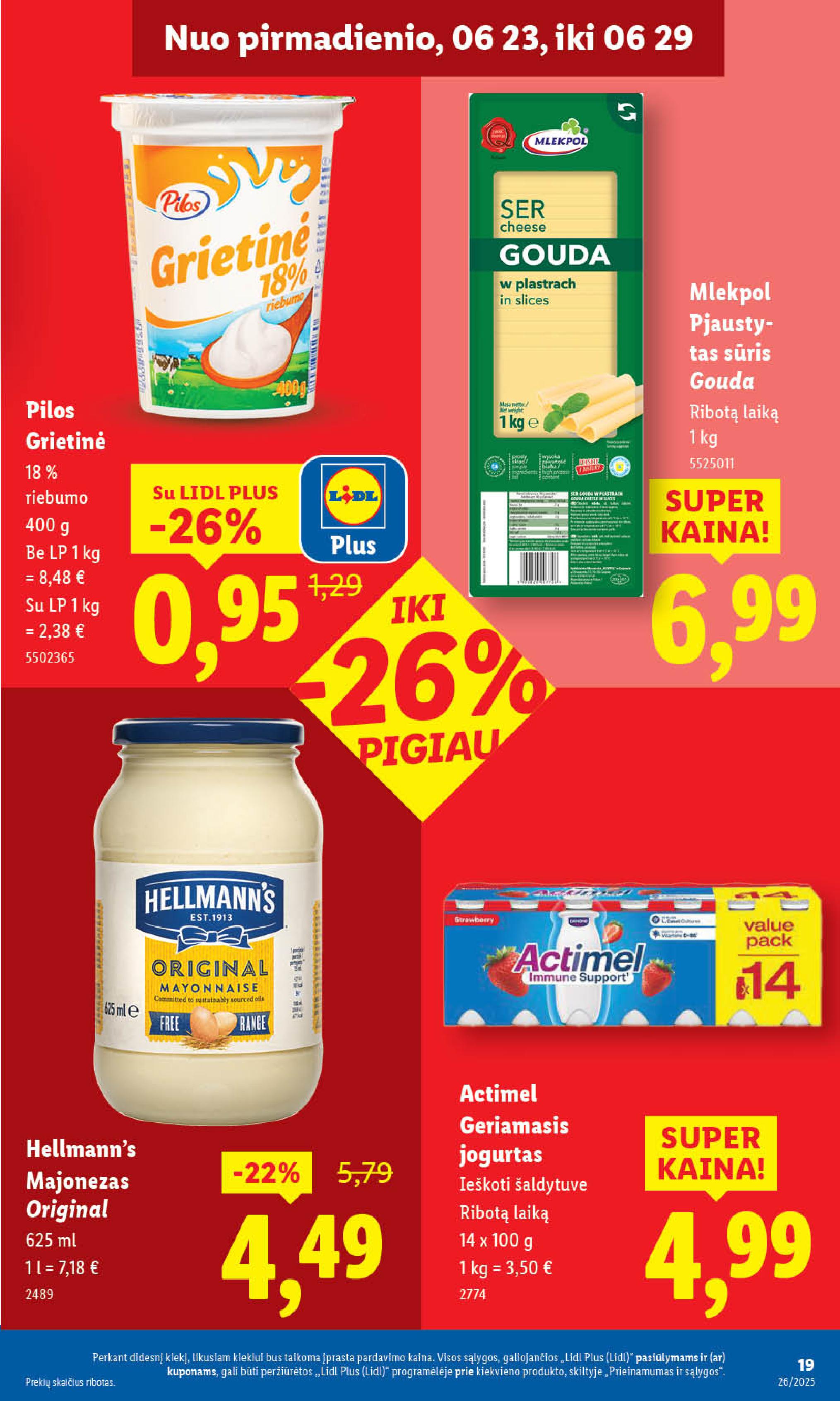 Naujausias LIDL kaininis katalogas 2025.06.23 - 2025.06.29