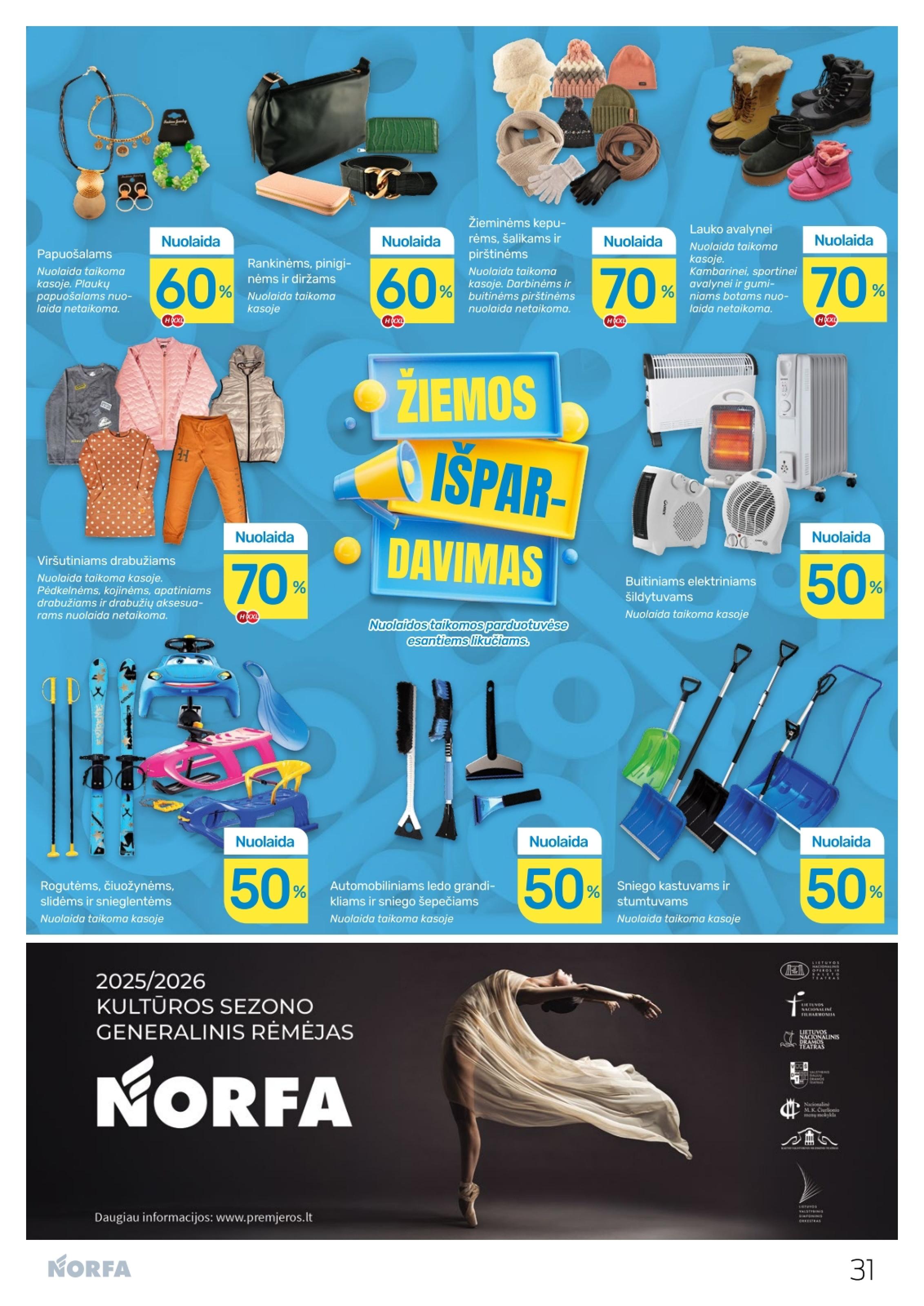 Naujausias NORFA kaininis katalogas 2026.02.19 - 2026.03.04