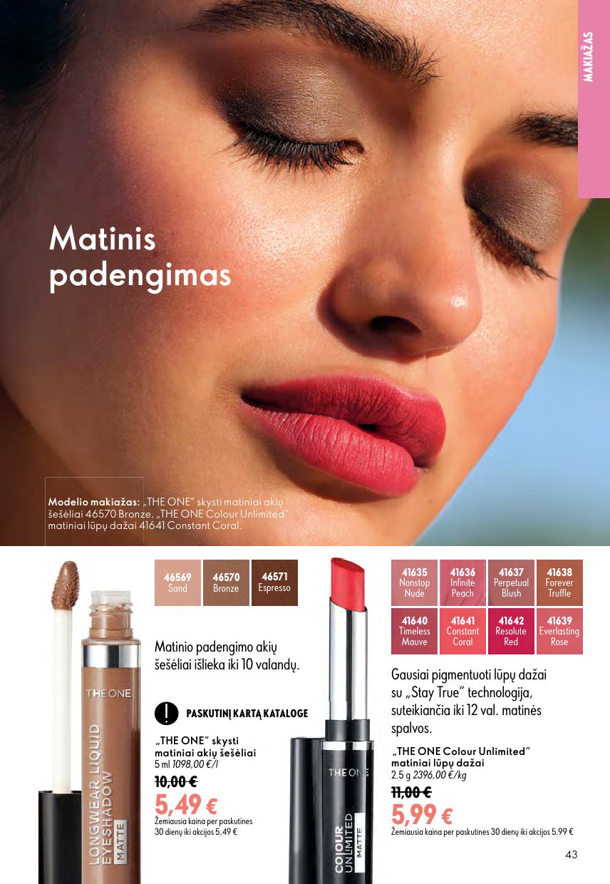 Naujas ORIFLAME  katalogas galioja 2026.08.05 - 2026.08.25