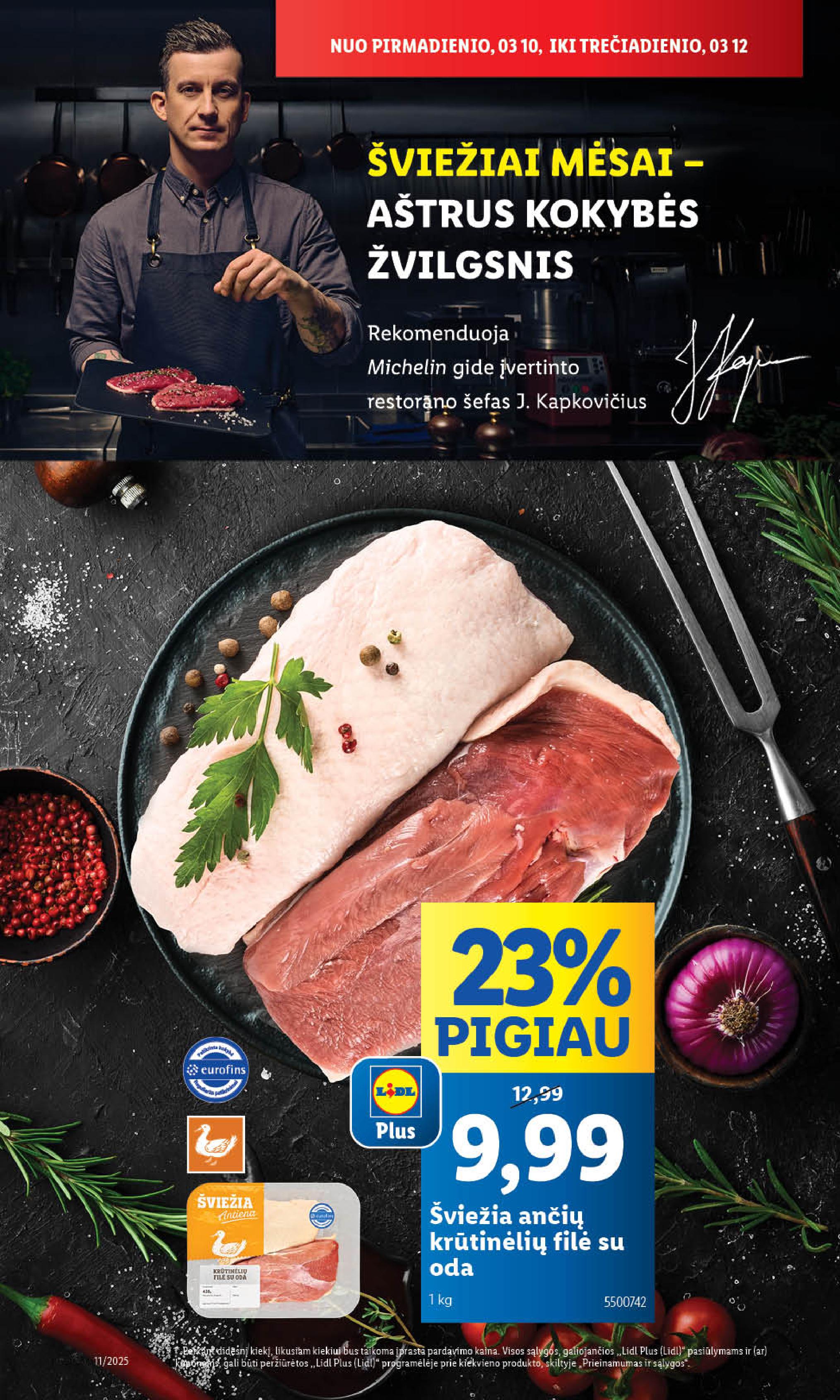 Naujausias LIDL kaininis katalogas 2025.03.10 - 2025.03.16