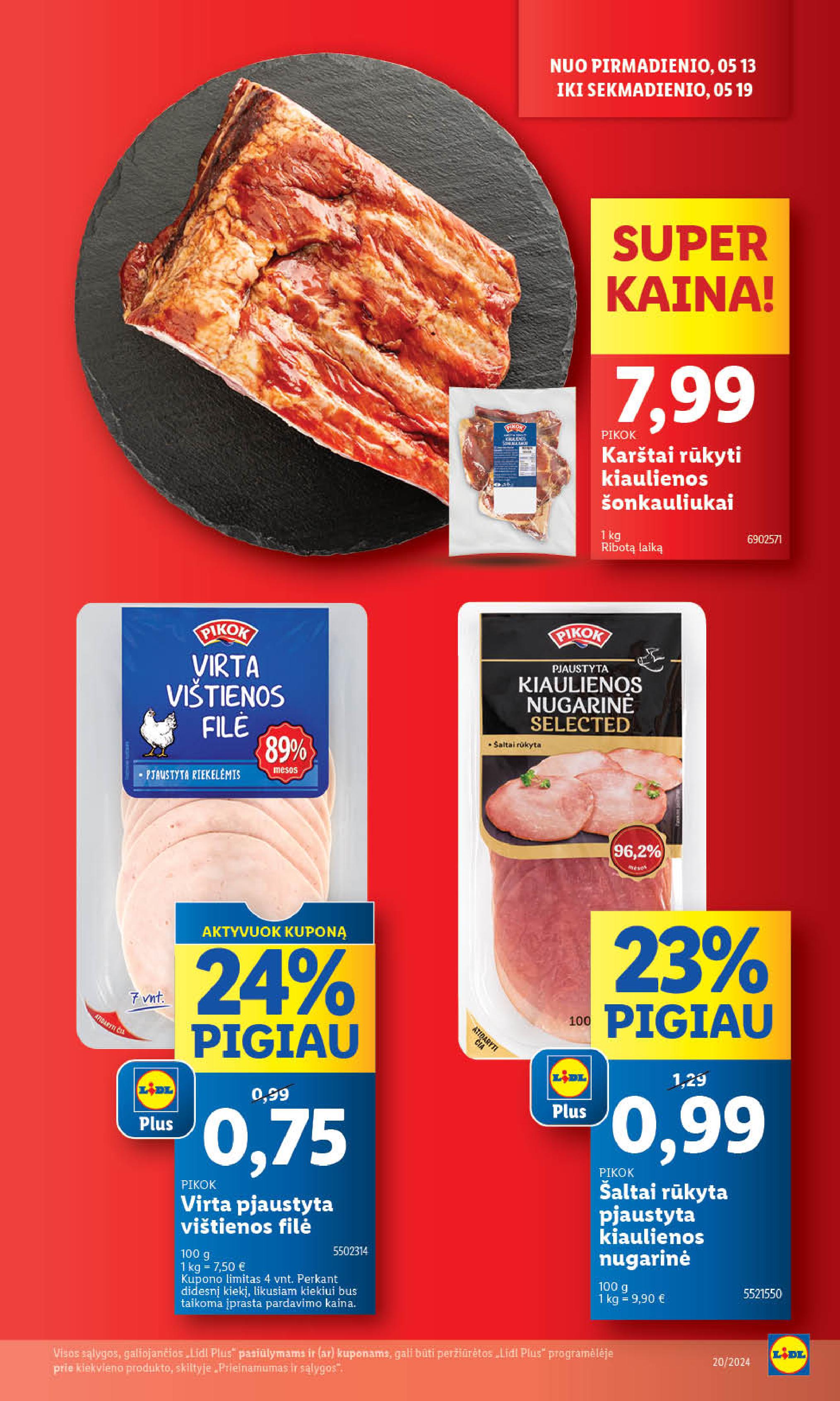 Naujausias LIDL kaininis katalogas 2024.05.13 - 2024.05.19