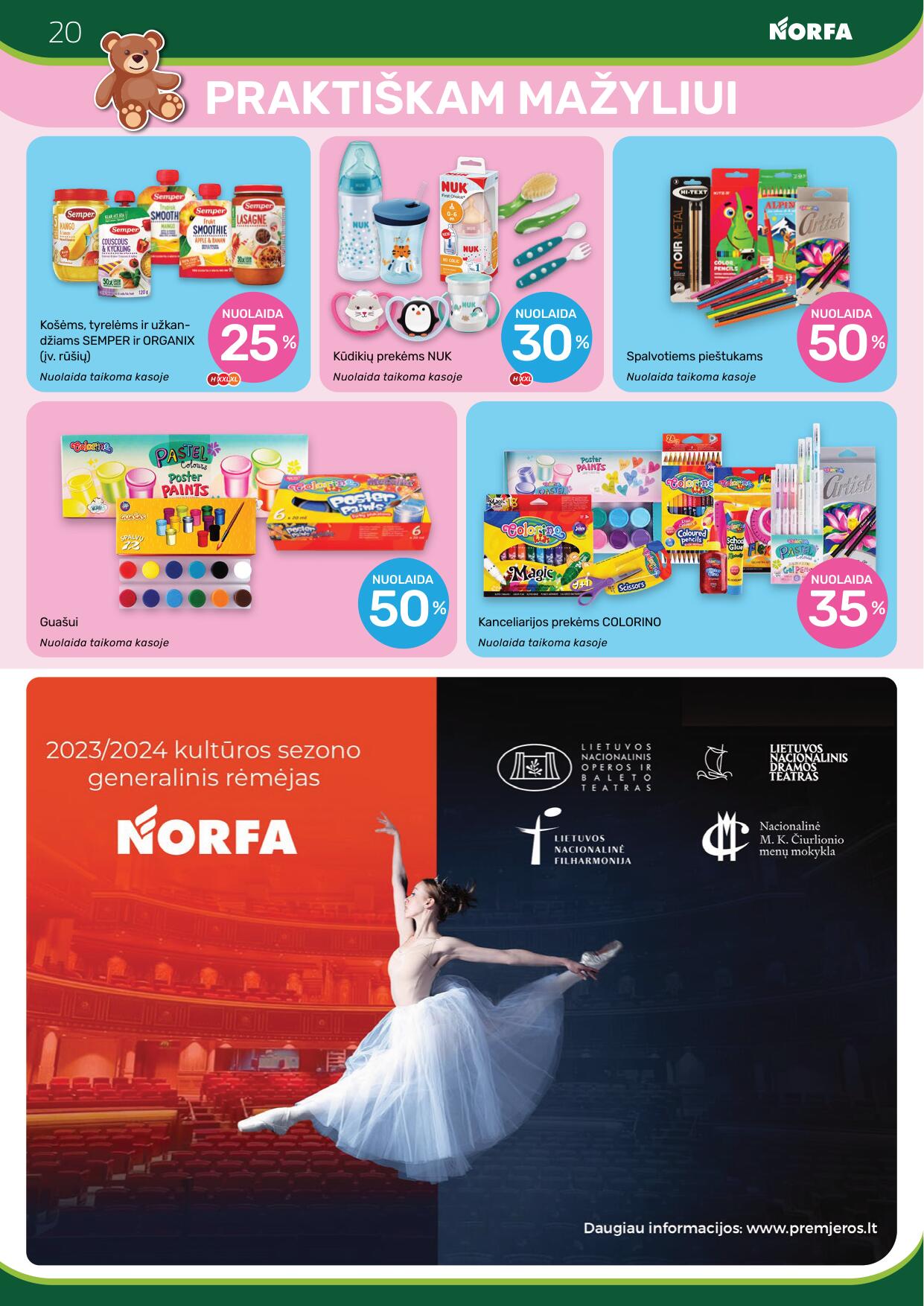 Naujausias NORFA kaininis katalogas 2023.11.02 - 2023.11.15