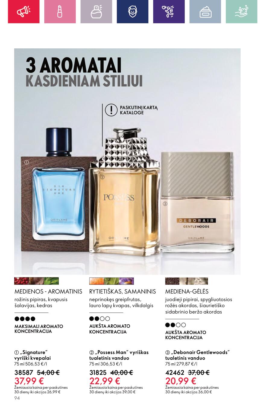 Naujas ORIFLAME katalogas galioja 2023.09.13 - 2023.10.03