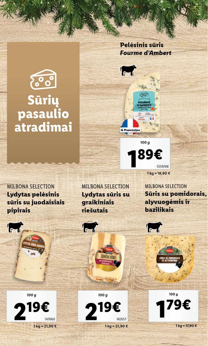 Naujausias LIDL kaininis katalogas 2023.12.18 - 2023.12.24