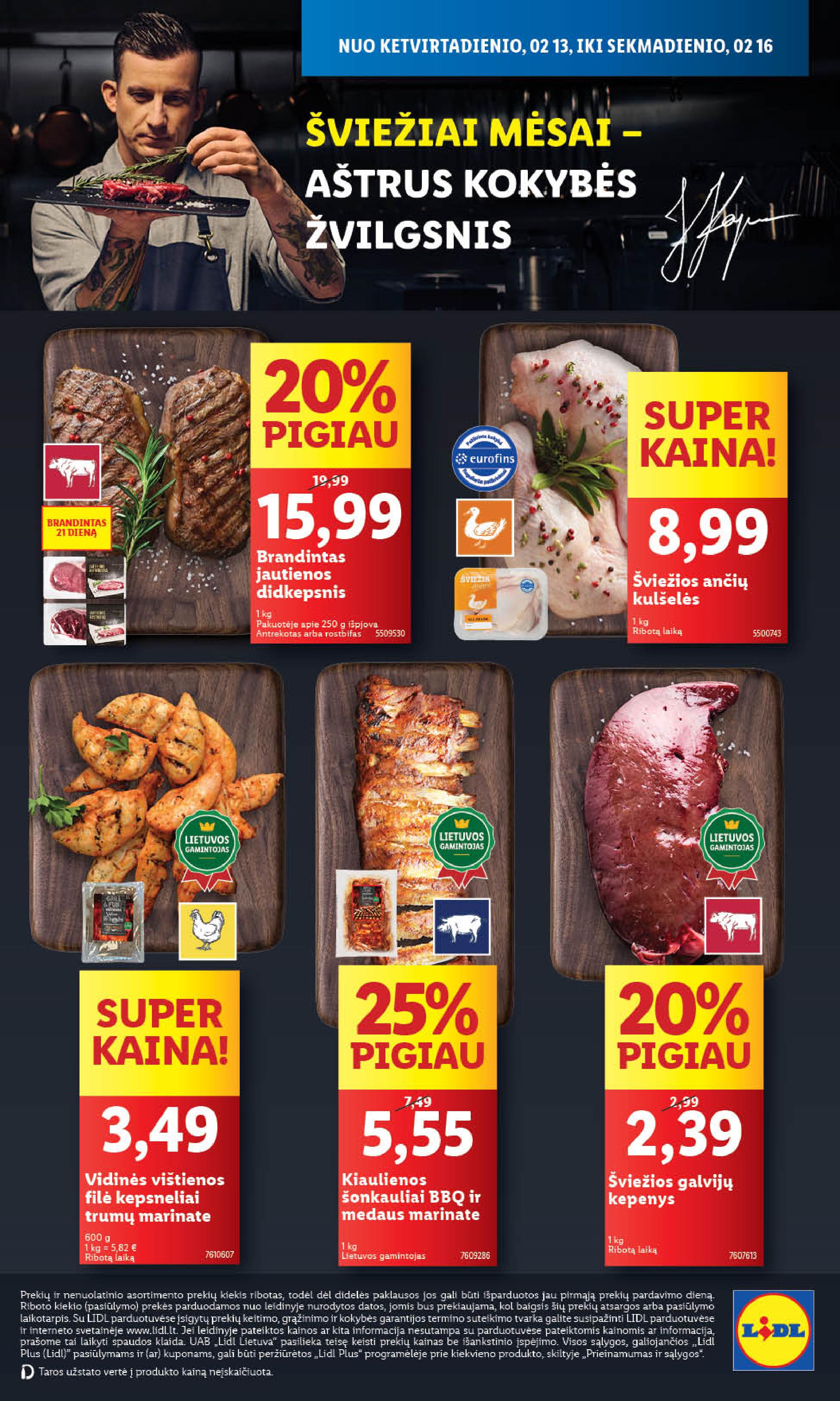 Naujausias LIDL kaininis katalogas 2025.02.10 - 2025.02.16