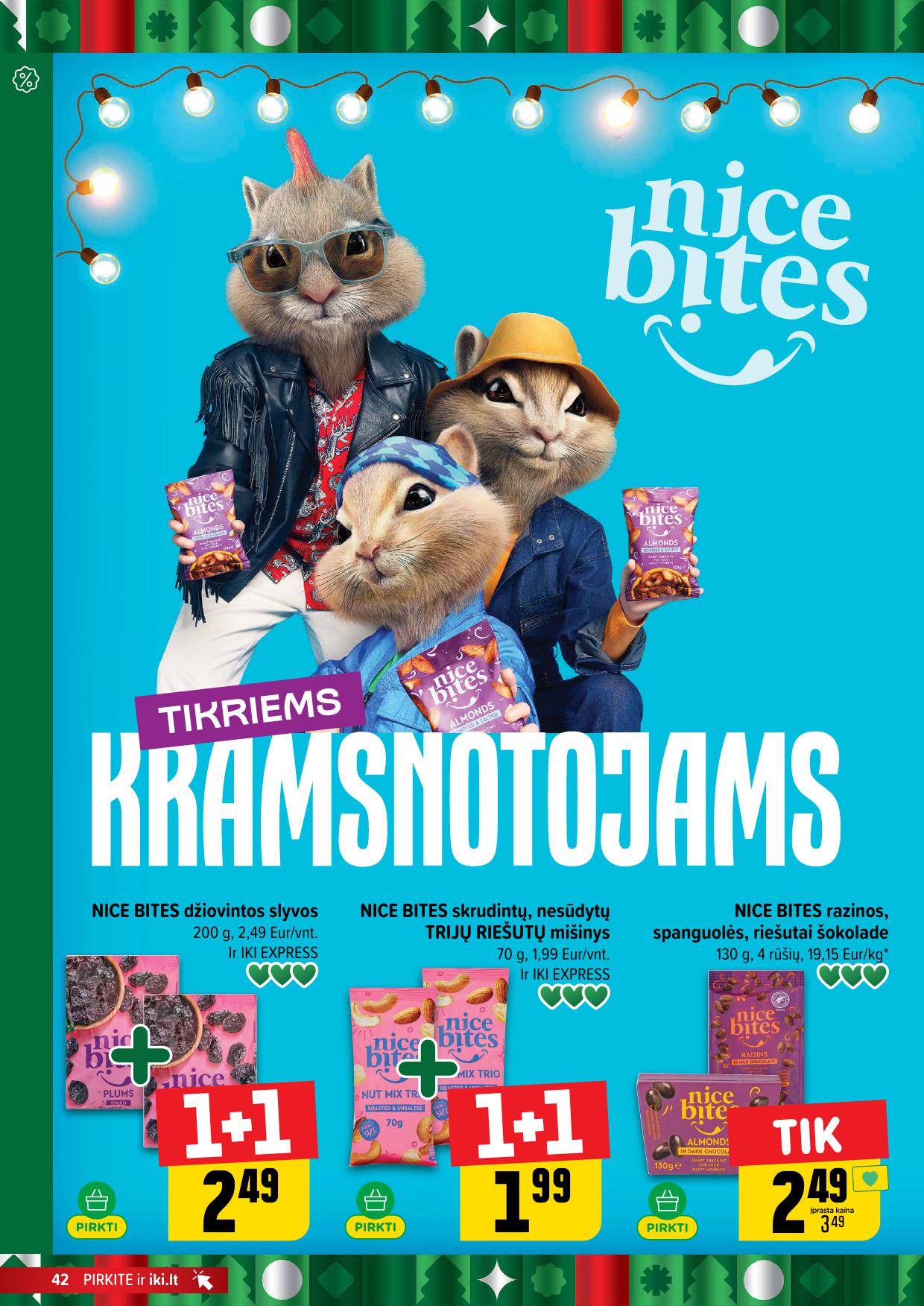 Naujausias IKI kaininis katalogas 2025.12.01 - 2025.12.07