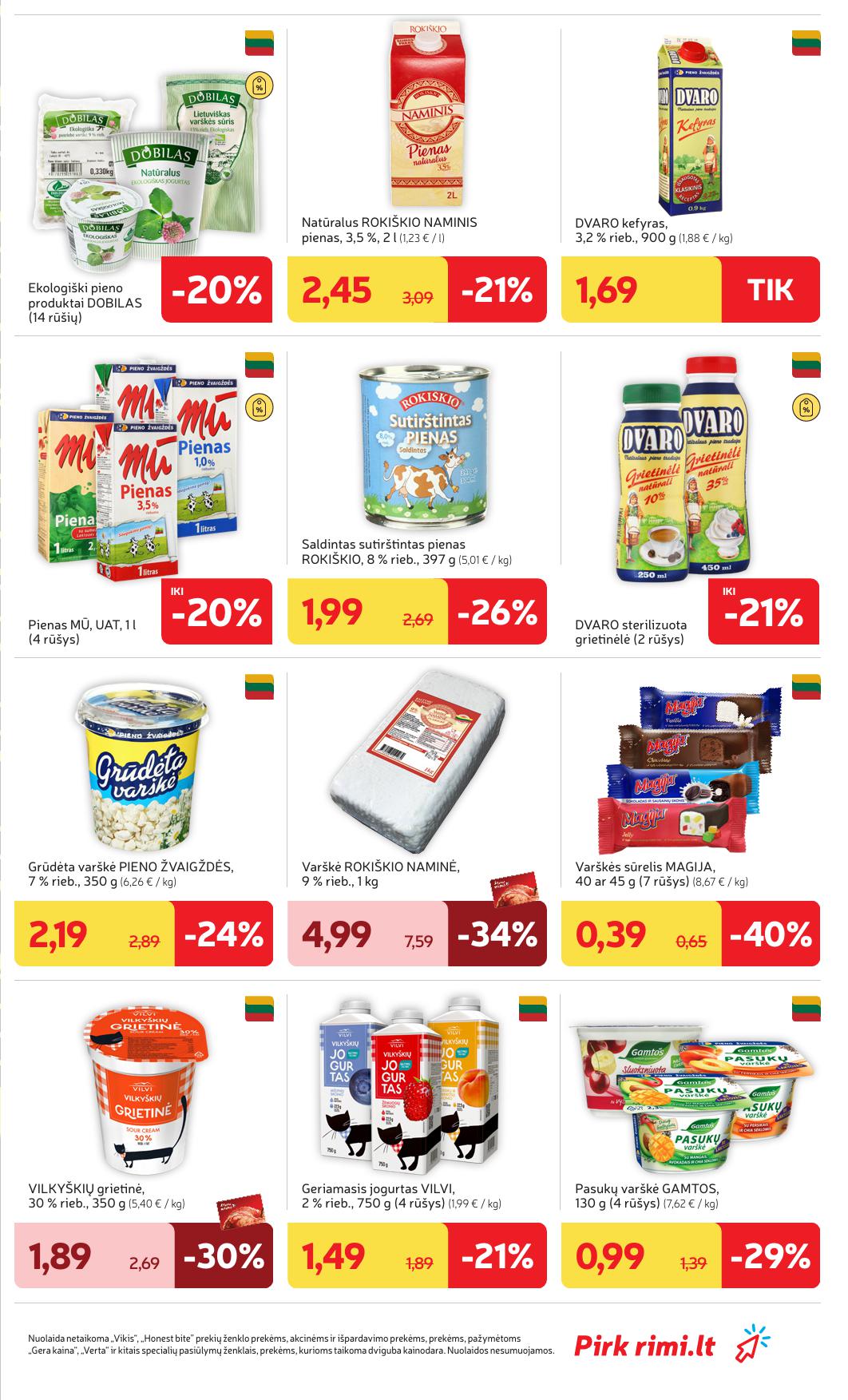 Naujausias RIMI kaininis katalogas 2026.03.10 - 2026.03.16