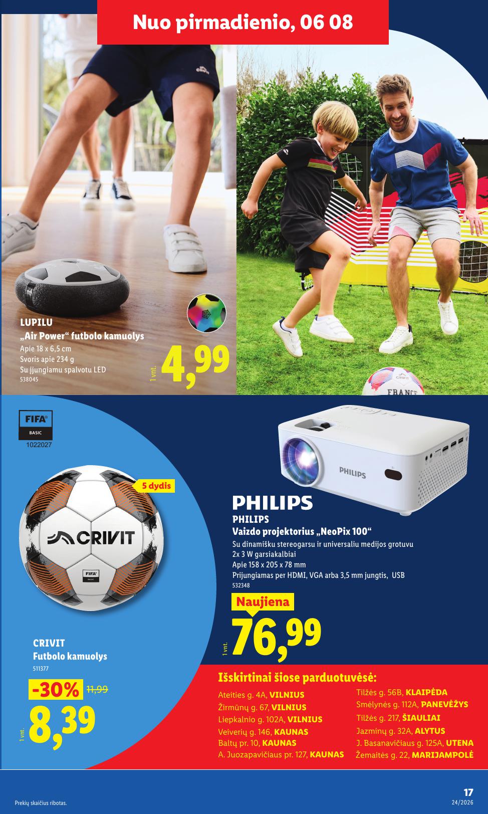 LIDL ne maisto prekių leidinys 2026.06.08 - 2026.06.14