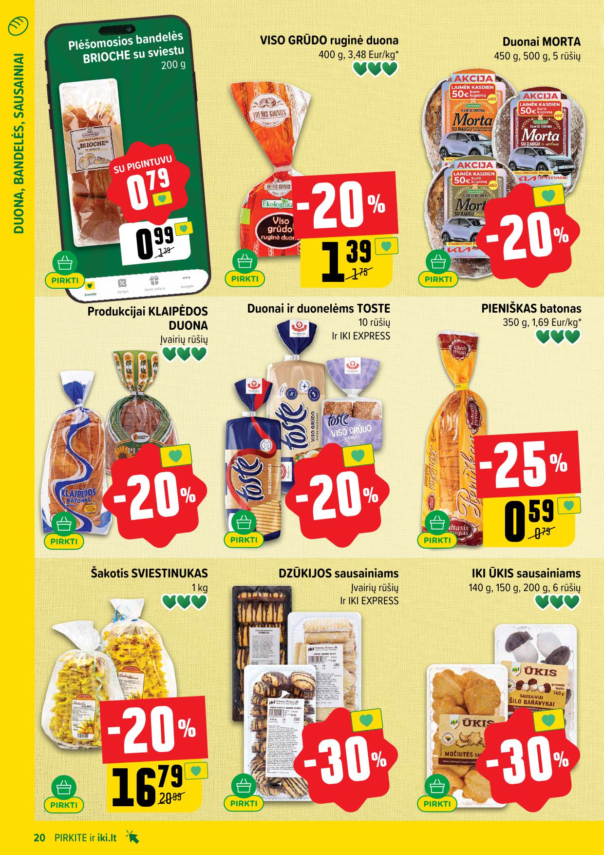 Naujausias IKI kaininis katalogas 2026.02.16 - 2026.02.22