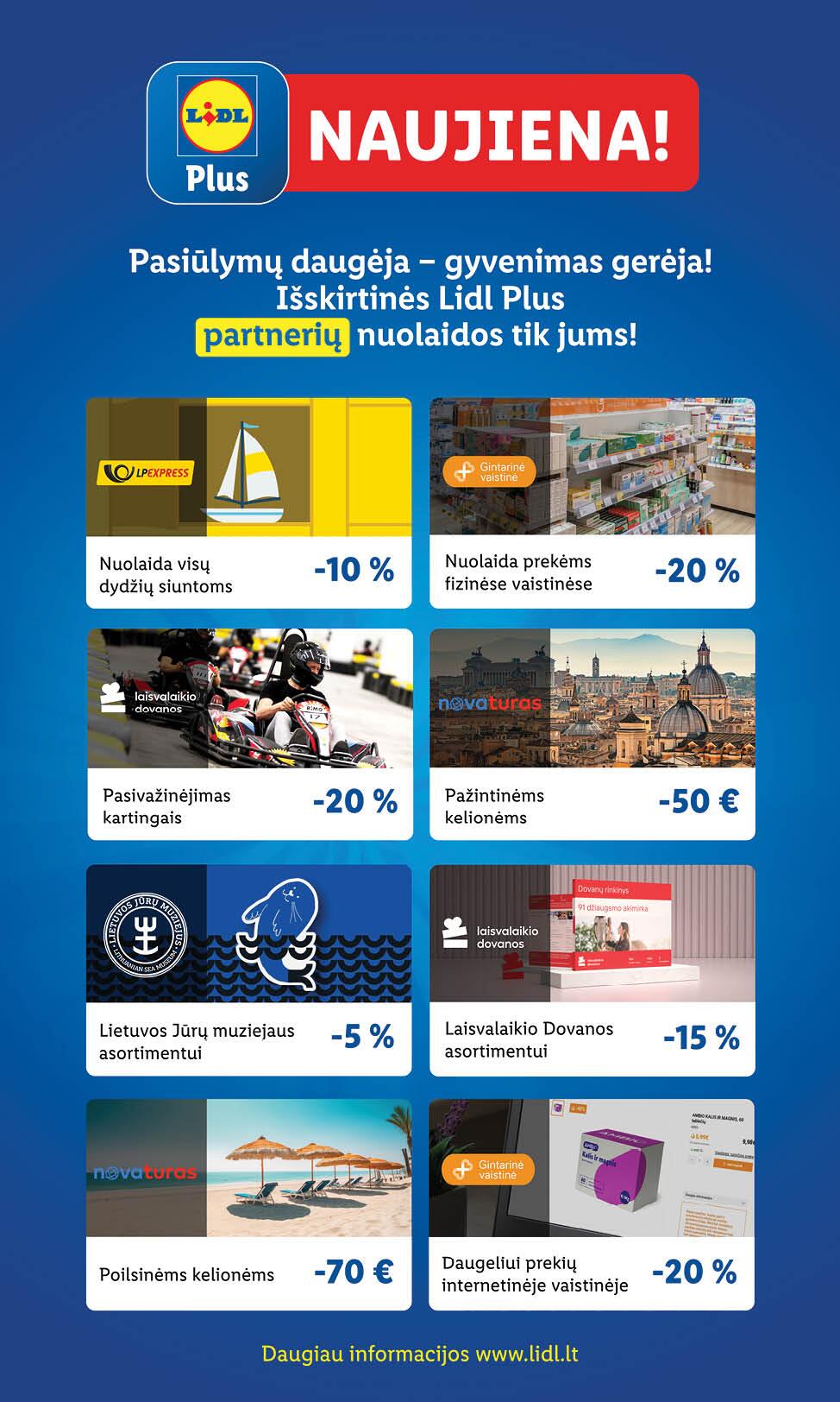Naujausias LIDL kaininis katalogas 2023.07.03 - 2023.07.09