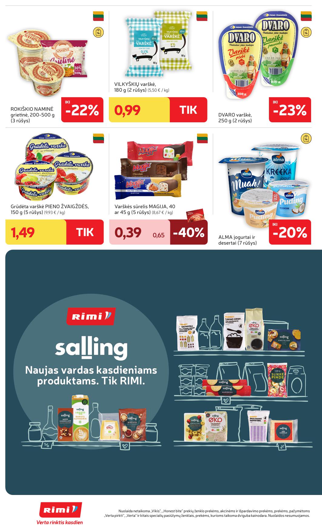 Naujausias RIMI kaininis katalogas 2025.11.18 - 2025.11.24