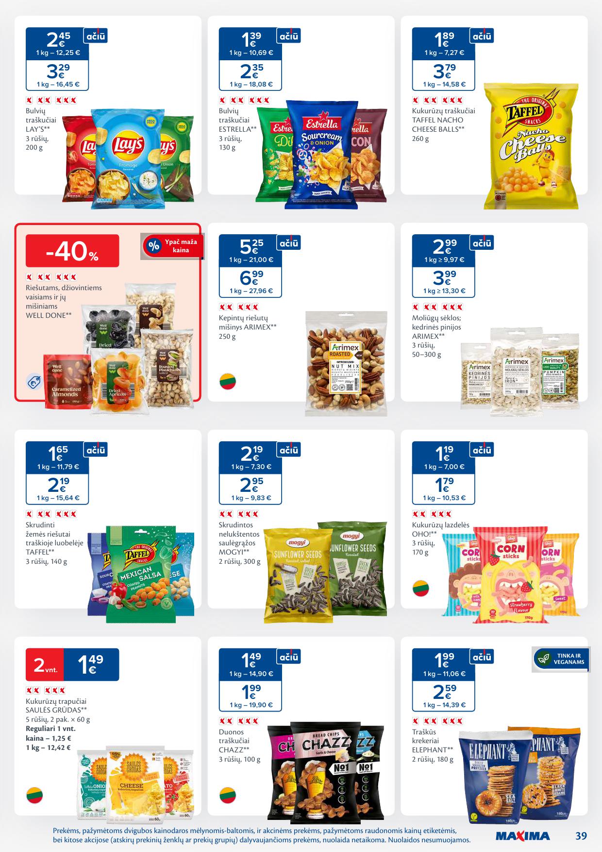 Naujausias MAXIMA kaininis katalogas 2026.02.03 - 2026.02.09