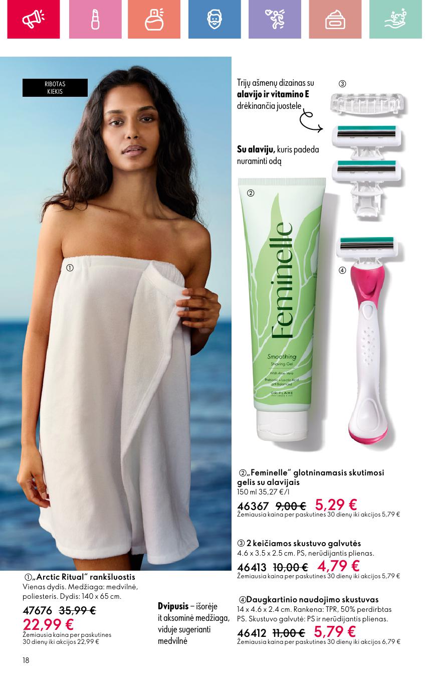 Naujas ORIFLAME katalogas galioja 2025.06.22 - 2025.07.12