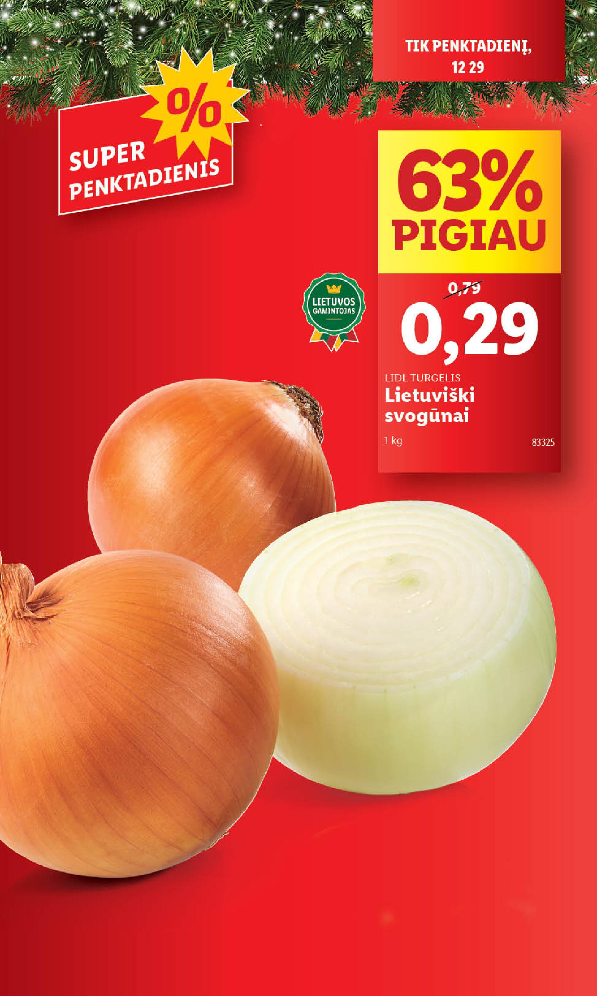 LIDL maisto prekių leidinukas nuo ketvirtadienio 11.30 - 12.03